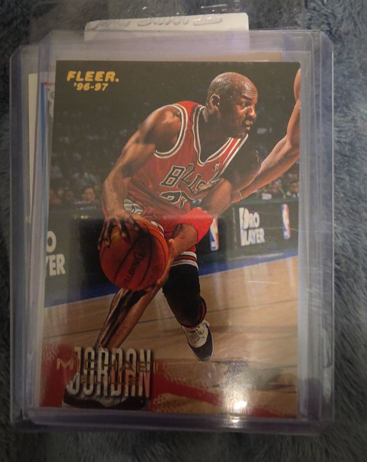 1996-97 Fleer #13 Michael Jordan — front