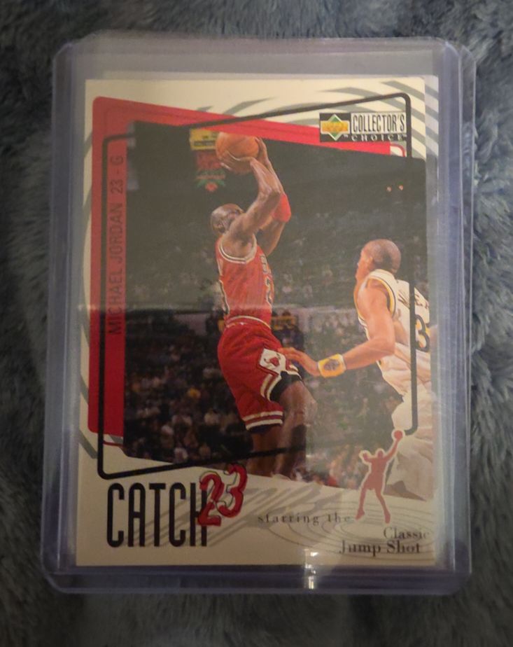 1997 Upper Deck Collector's Choice Catch 23 #192 Michael Jordan — front