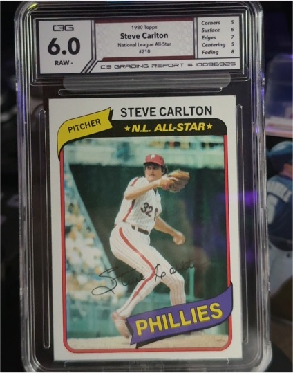 1980 Topps #210 Steve Carlton — front