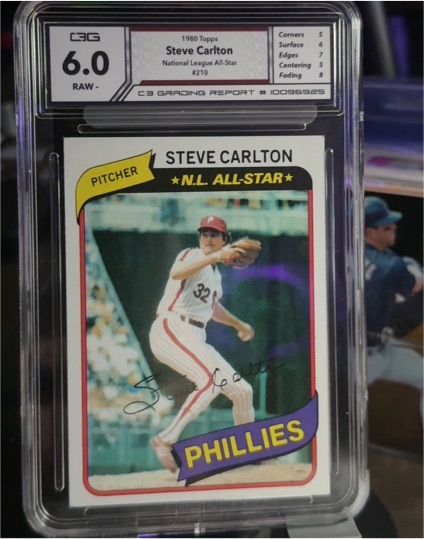 1980 Topps #210 Steve Carlton — front
