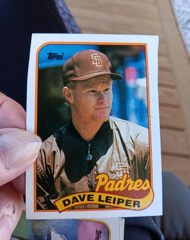 1989 Topps #82 Dave Leiper — front
