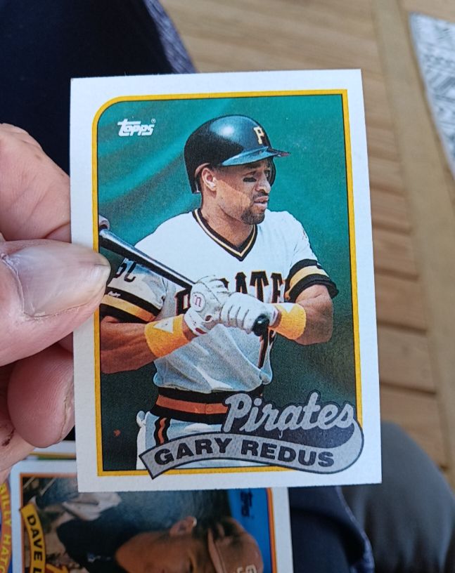 1989 Topps #281 Gary Redus — front