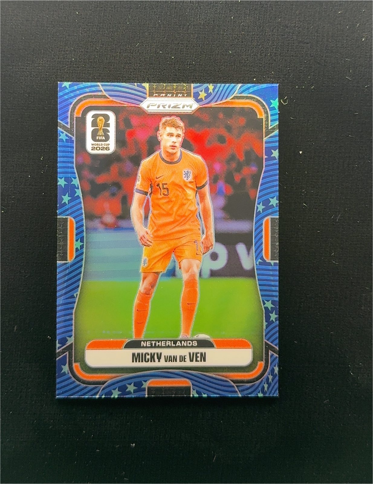 2025 Panini Prizm FIFA World Cup 2026 Micky van de Ven — front