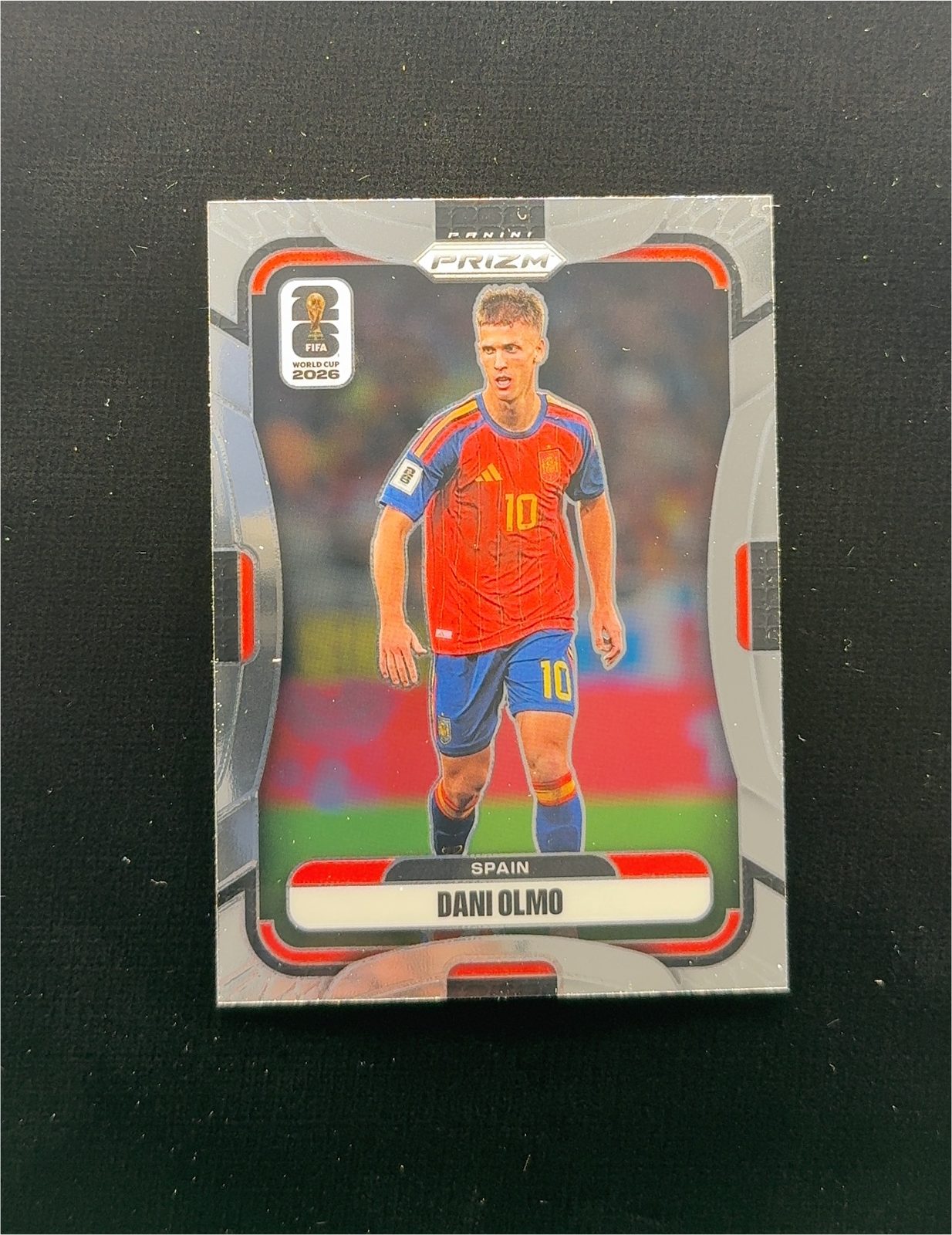 2025 Panini Prizm FIFA World Cup 2026 Dani Olmo — front