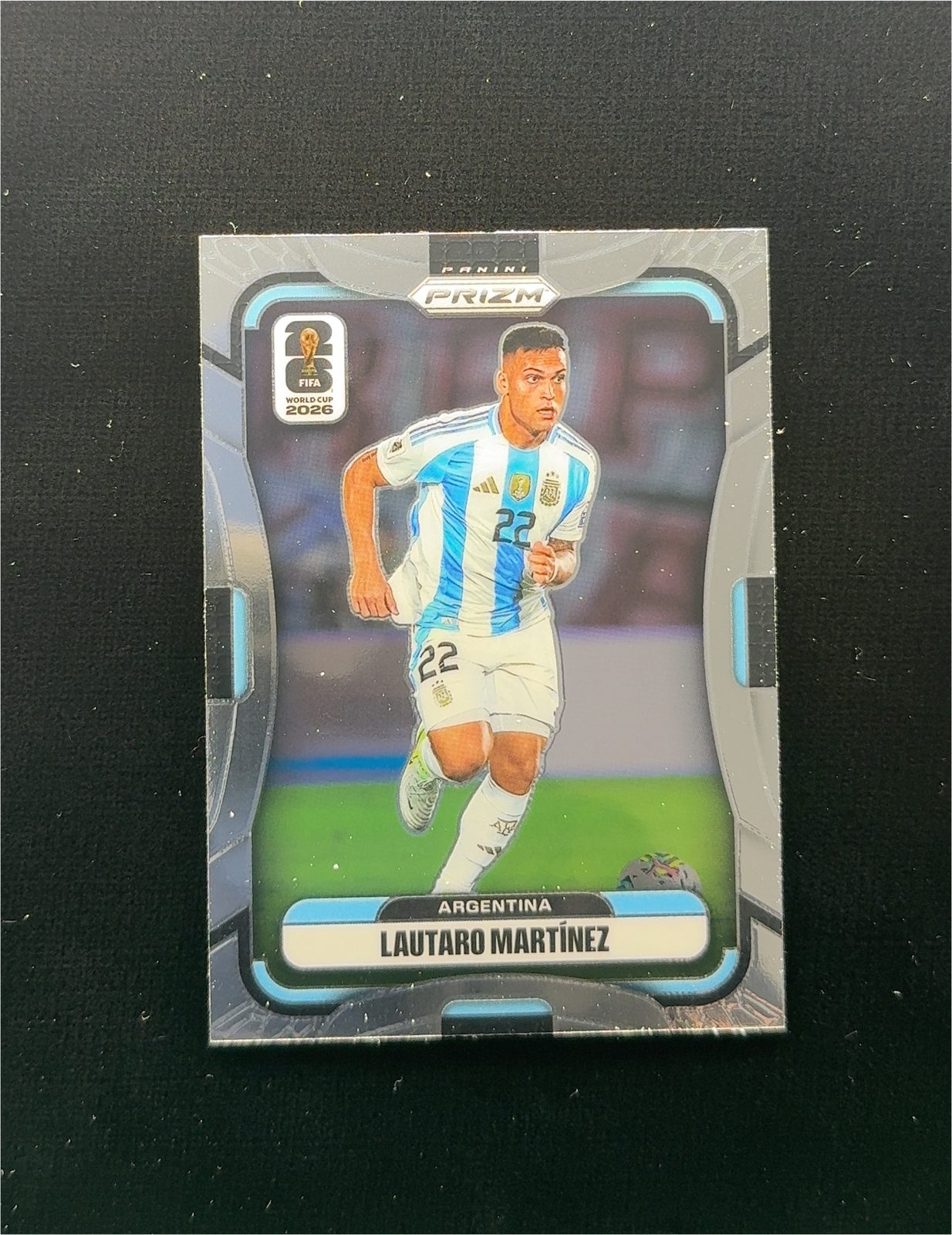 2026 Panini Prizm FIFA World Cup Lautaro Martinez — front