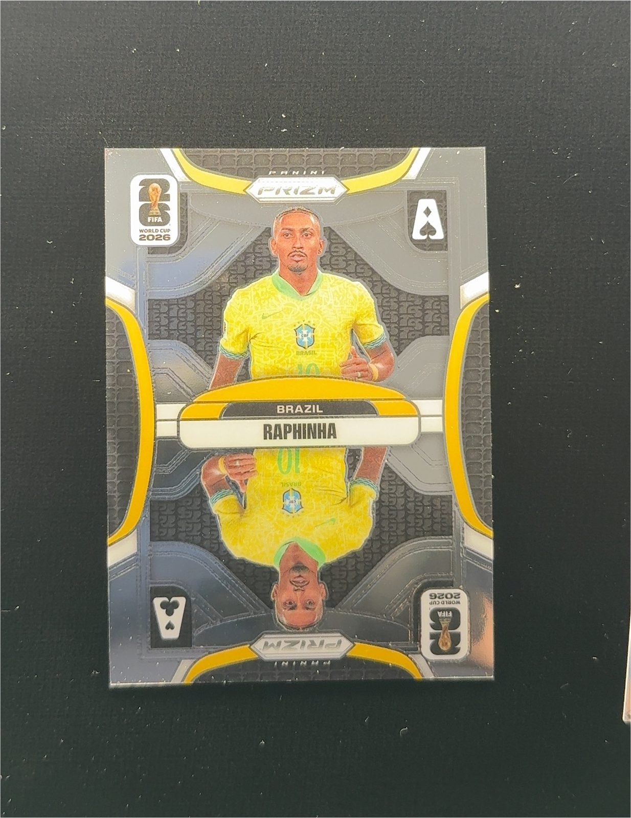 2026 Panini Prizm FIFA World Cup Raphinha — front