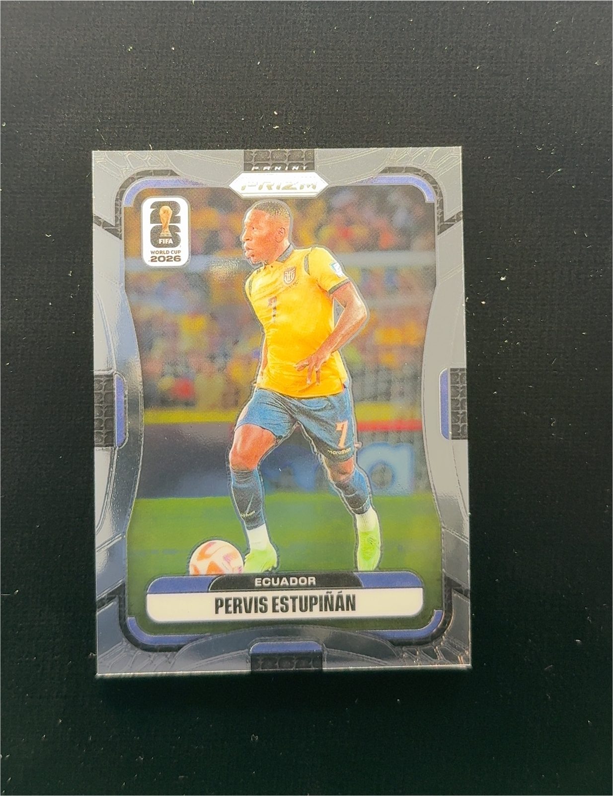 2026 Panini Prizm FIFA World Cup Pervis Estupiñán — front