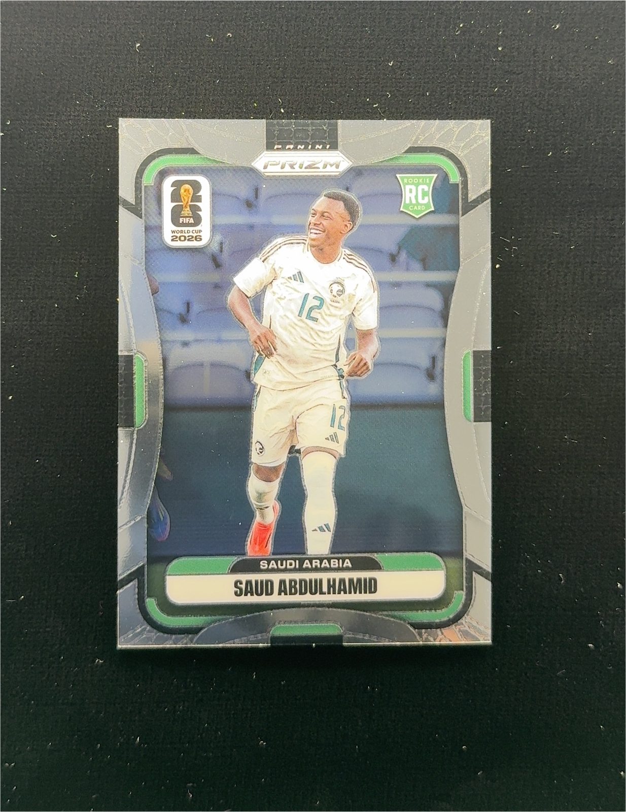 2026 Panini Prizm FIFA World Cup 2026 Saud Abdulhamid — front