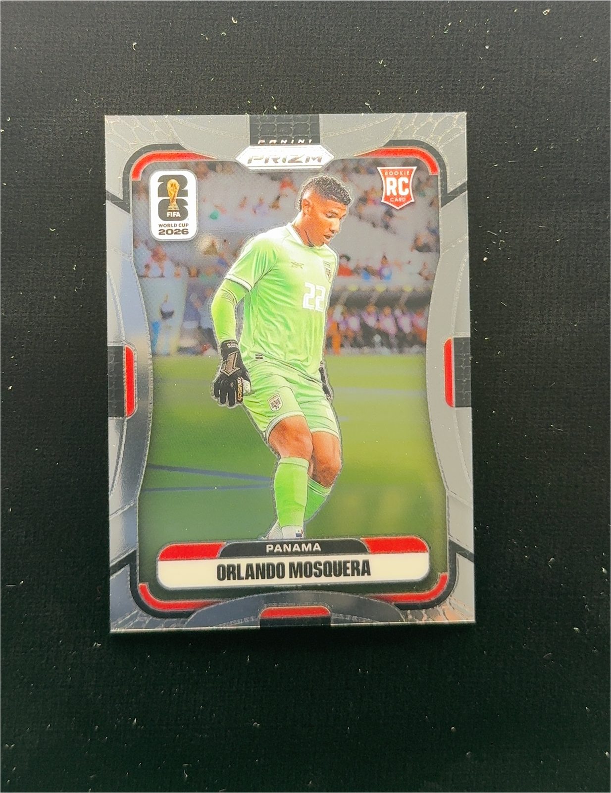 2025 Panini Prizm FIFA World Cup 2026 Orlando Mosquera — front