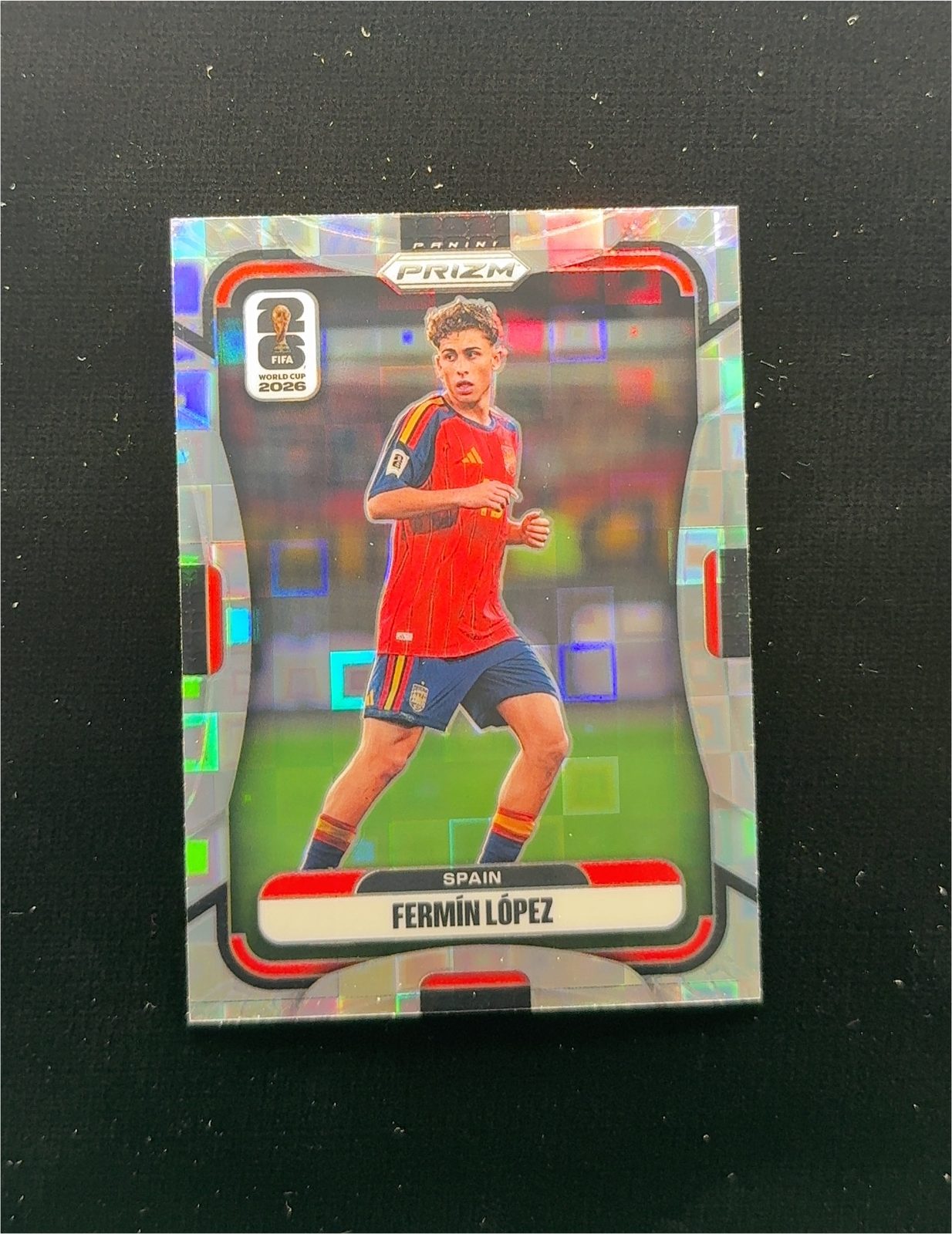 2025 Panini Prizm FIFA World Cup 2026 Fermín López — front