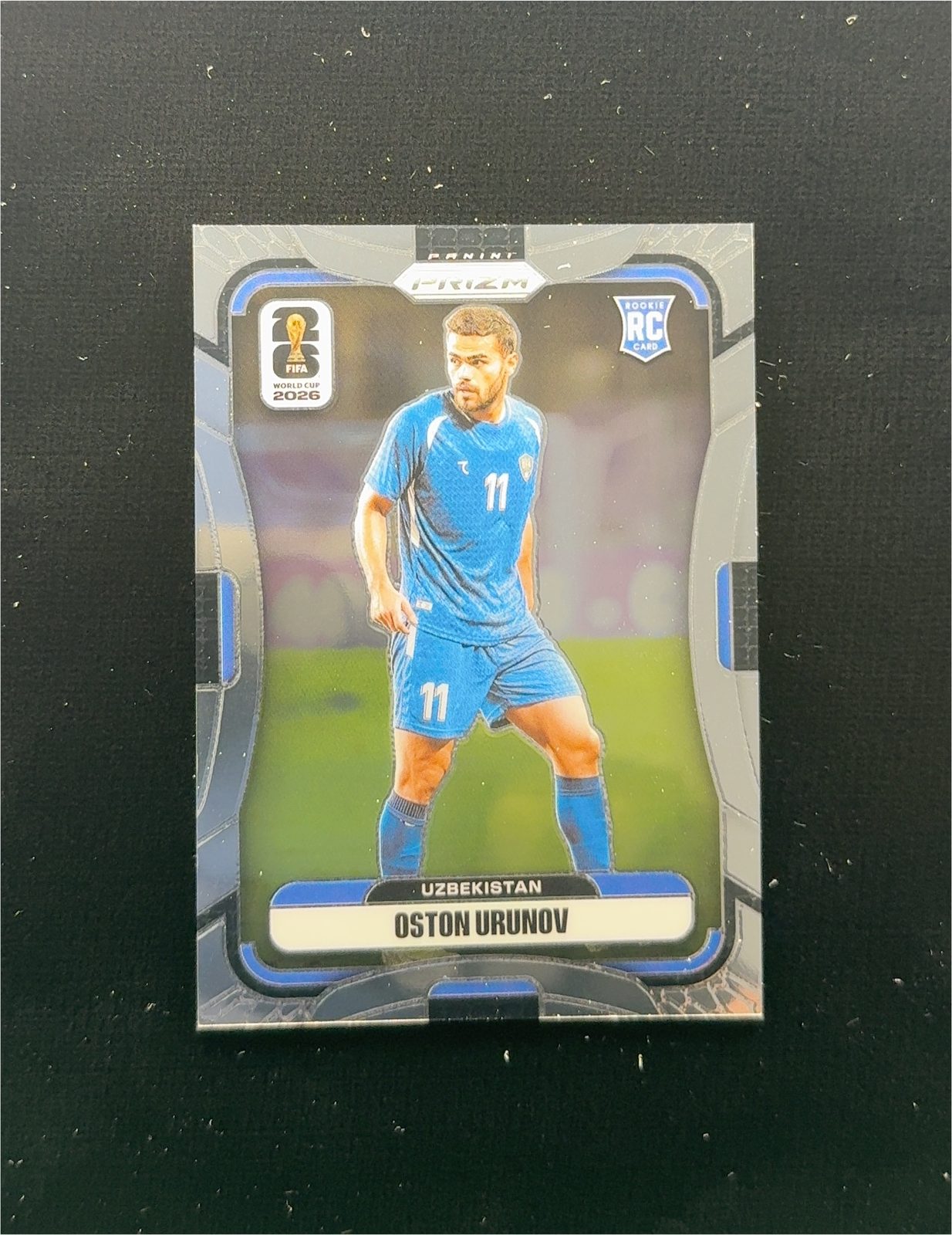 2025 Panini Prizm FIFA World Cup 2026 Oston Urunov — front