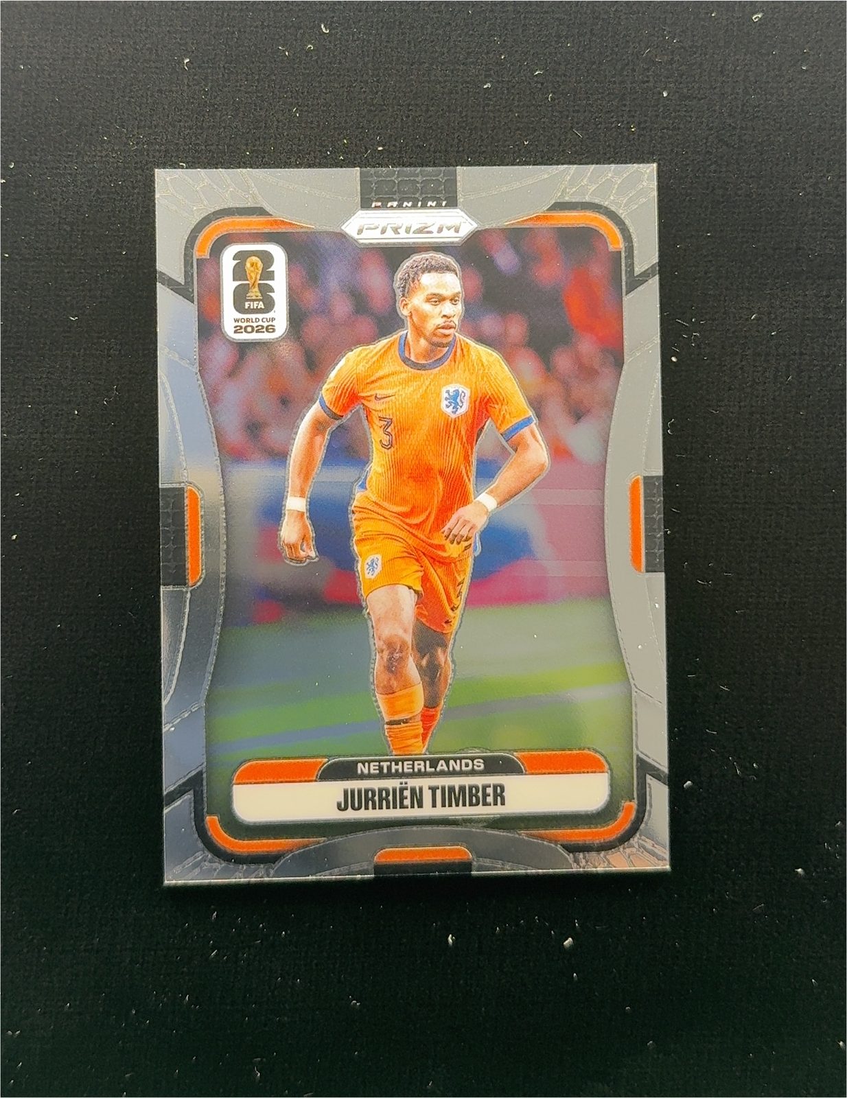 2026 Panini Prizm FIFA World Cup Jurrien Timber — front