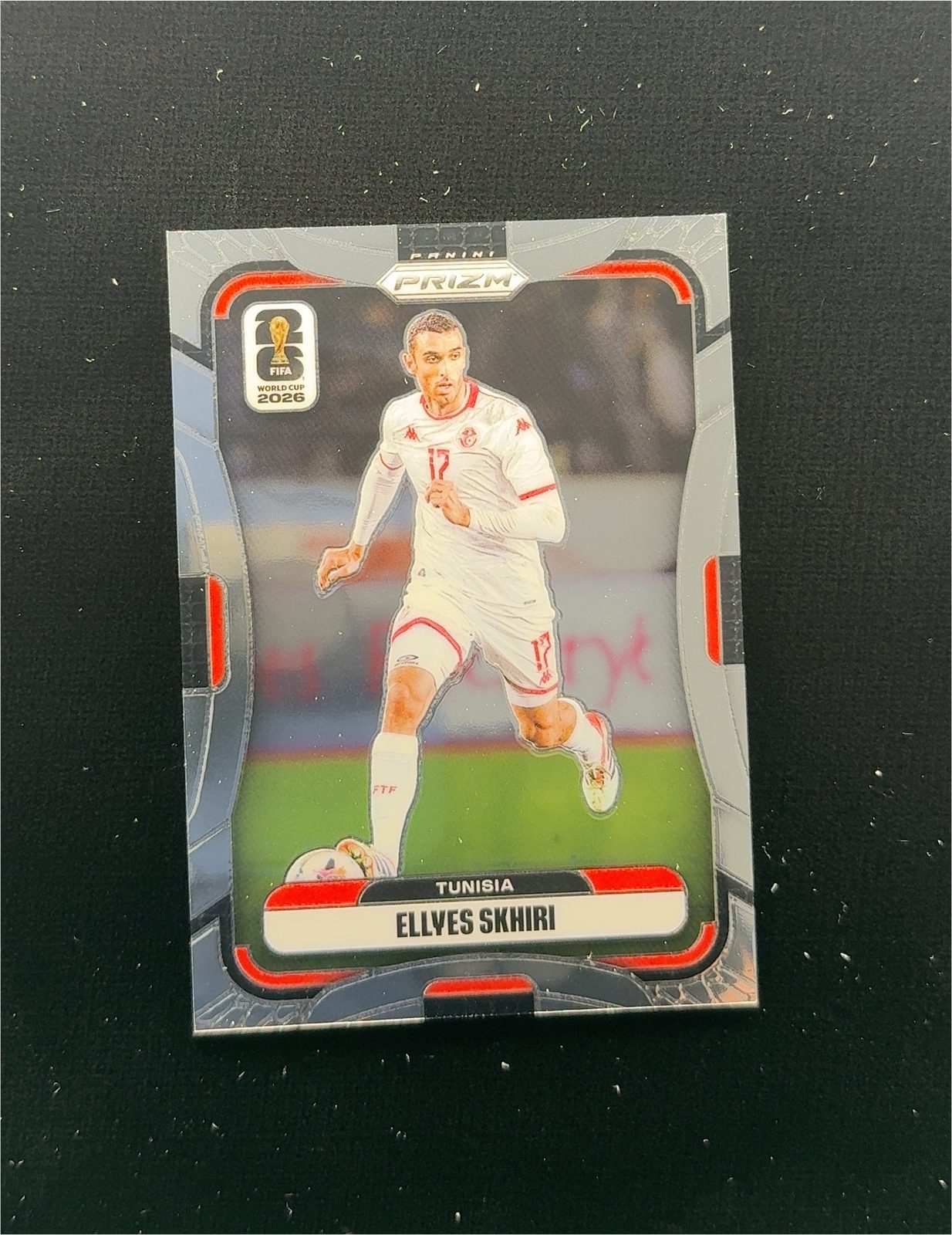 2026 Panini Prizm FIFA World Cup Ellyes Skhiri — front