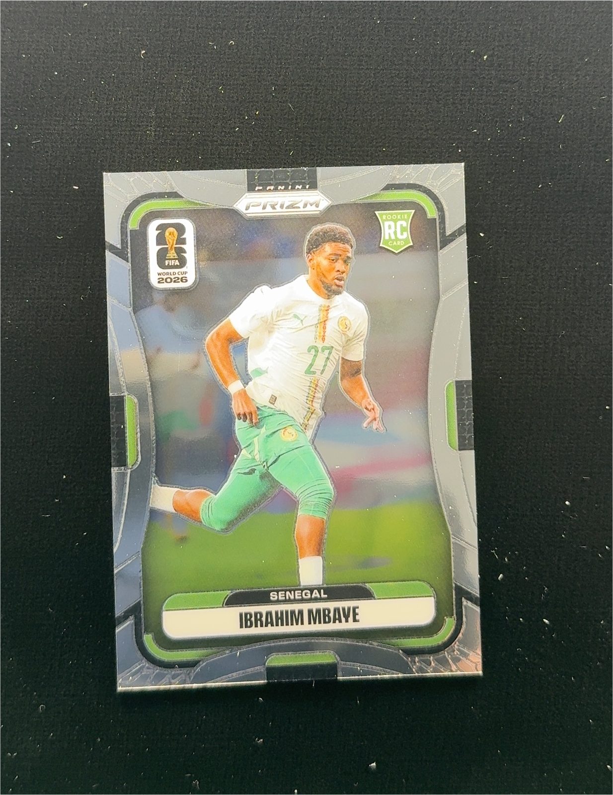 2025 Panini Prizm FIFA World Cup 2026 Ibrahim Mbaye — front