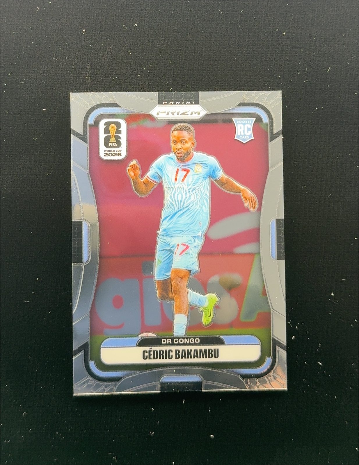 2026 Panini Prizm FIFA World Cup Cédric Bakambu — front