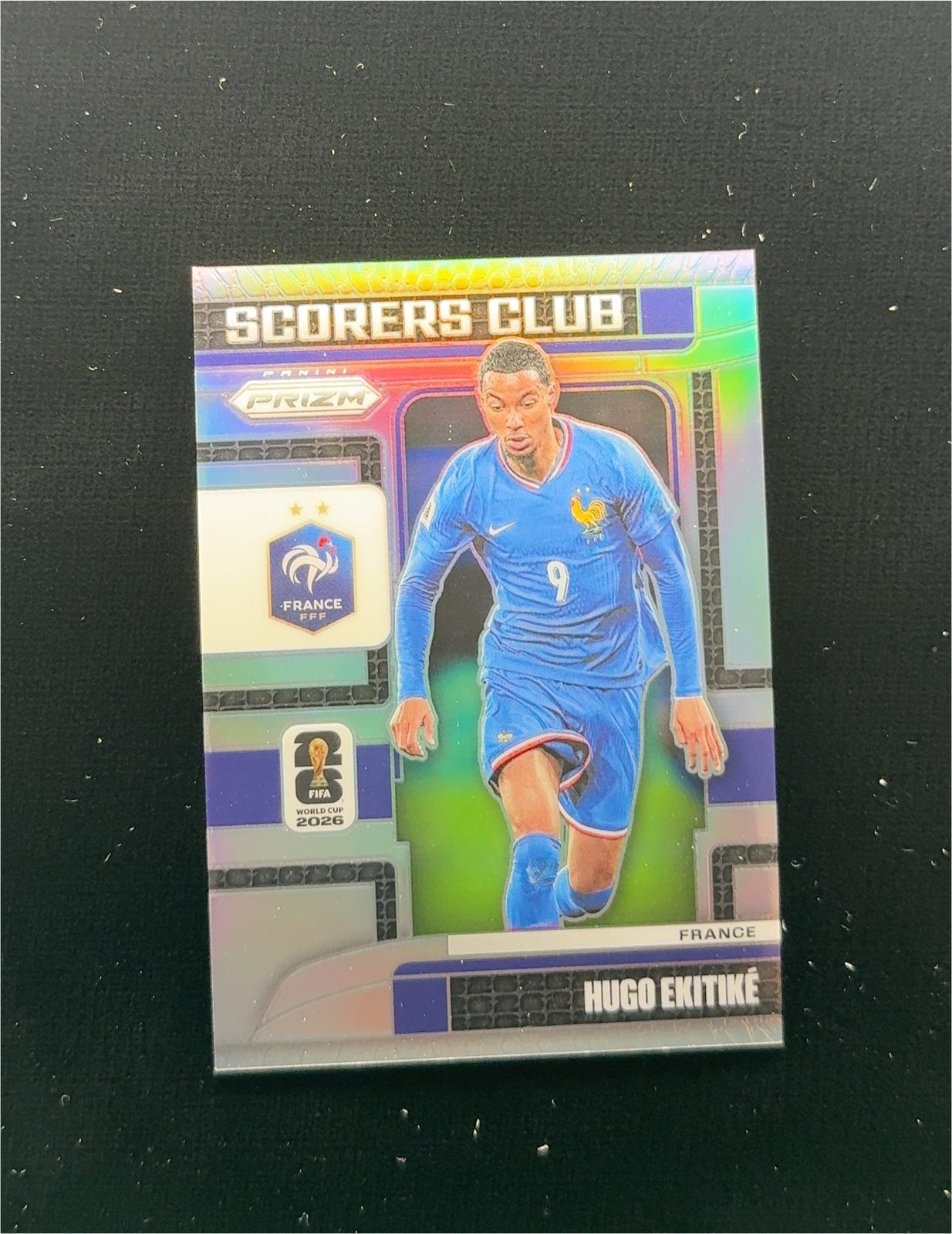2025 Panini Prizm FIFA World Cup 2026 Scorers Club Hugo Ekitike — front