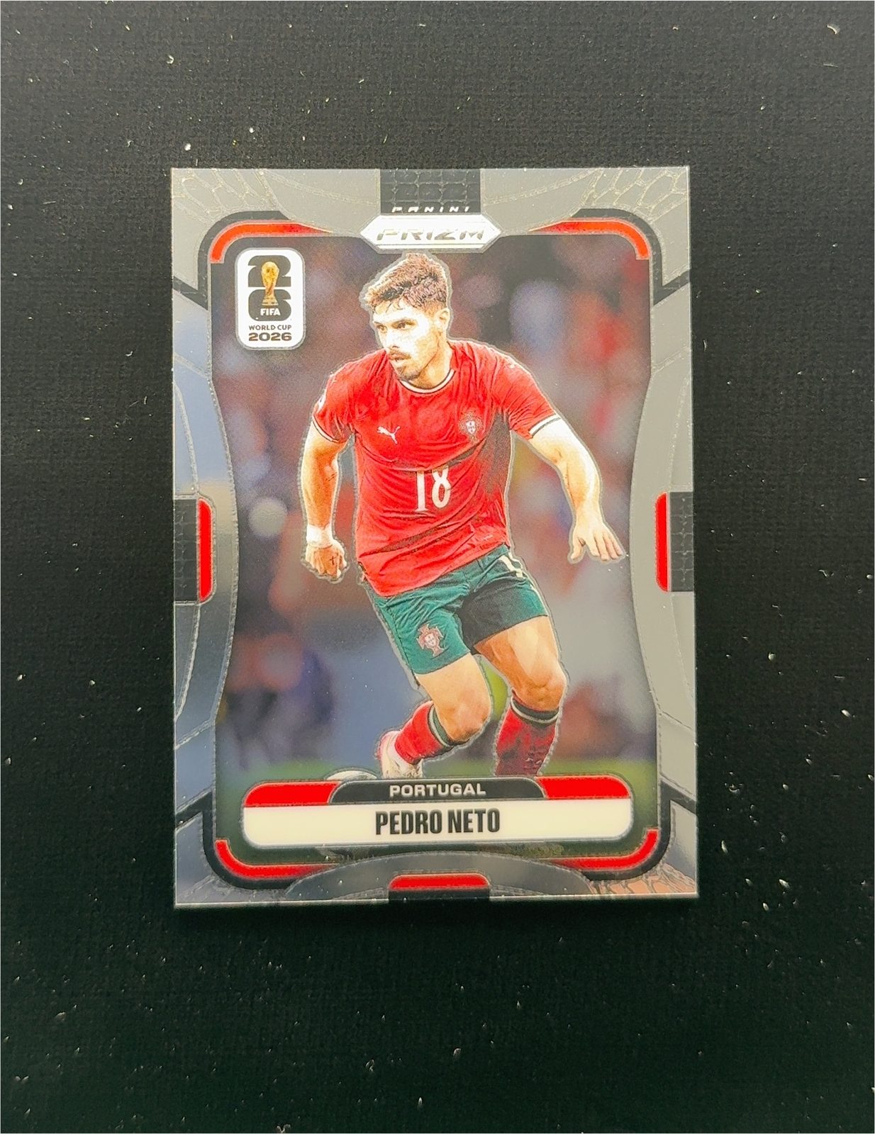2025 Panini Prizm FIFA World Cup 2026 Pedro Neto — front
