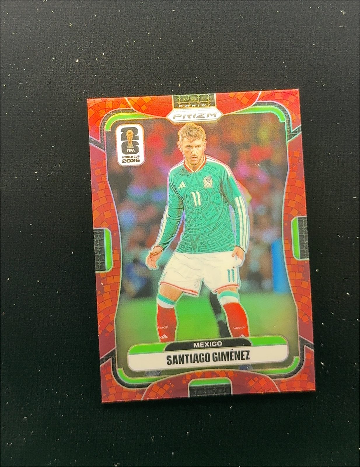 2026 Panini Prizm FIFA World Cup Santiago Giménez — front