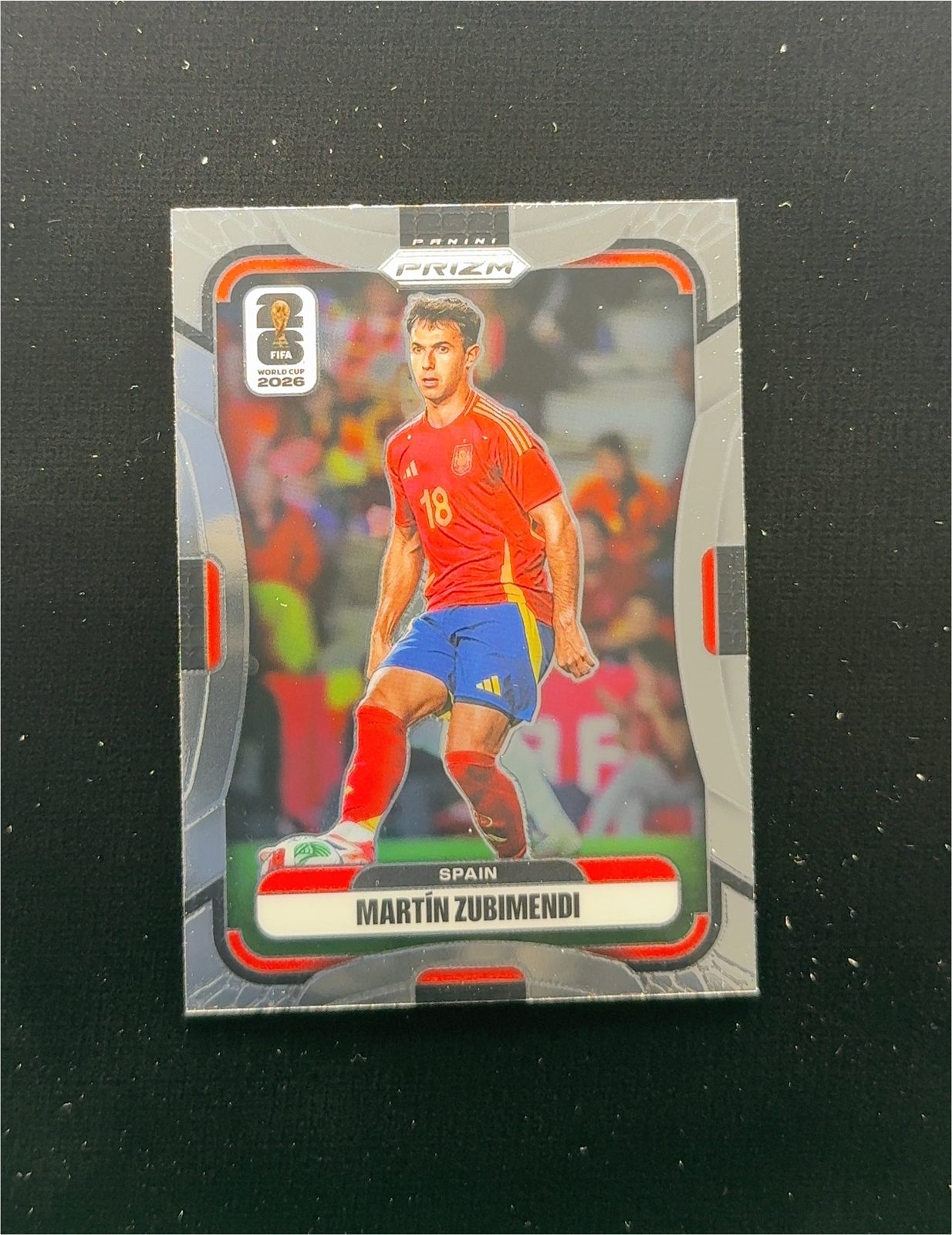 2025 Panini Prizm FIFA World Cup Martín Zubimendi — front