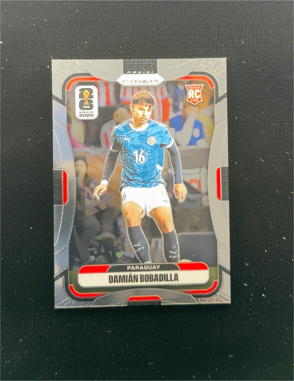 2025 Panini Prizm FIFA World Cup 2026 Damián Bobadilla — front