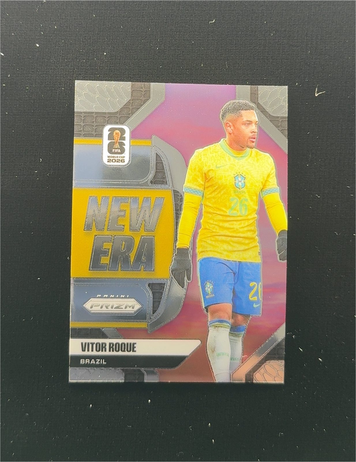2025 Panini Prizm FIFA World Cup 2026 New Era Vitor Roque — front