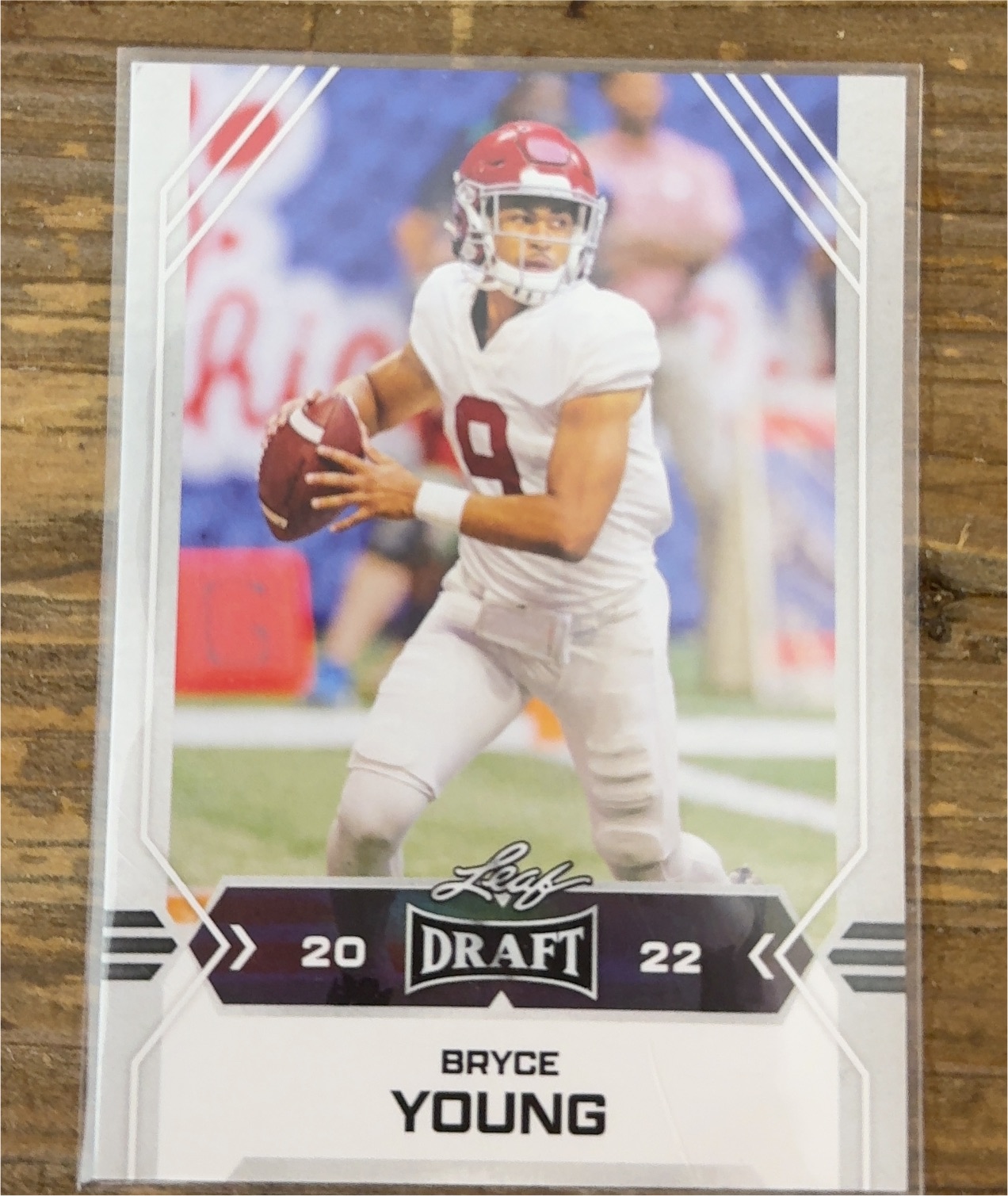 2022 Leaf Draft Bryce Young — front
