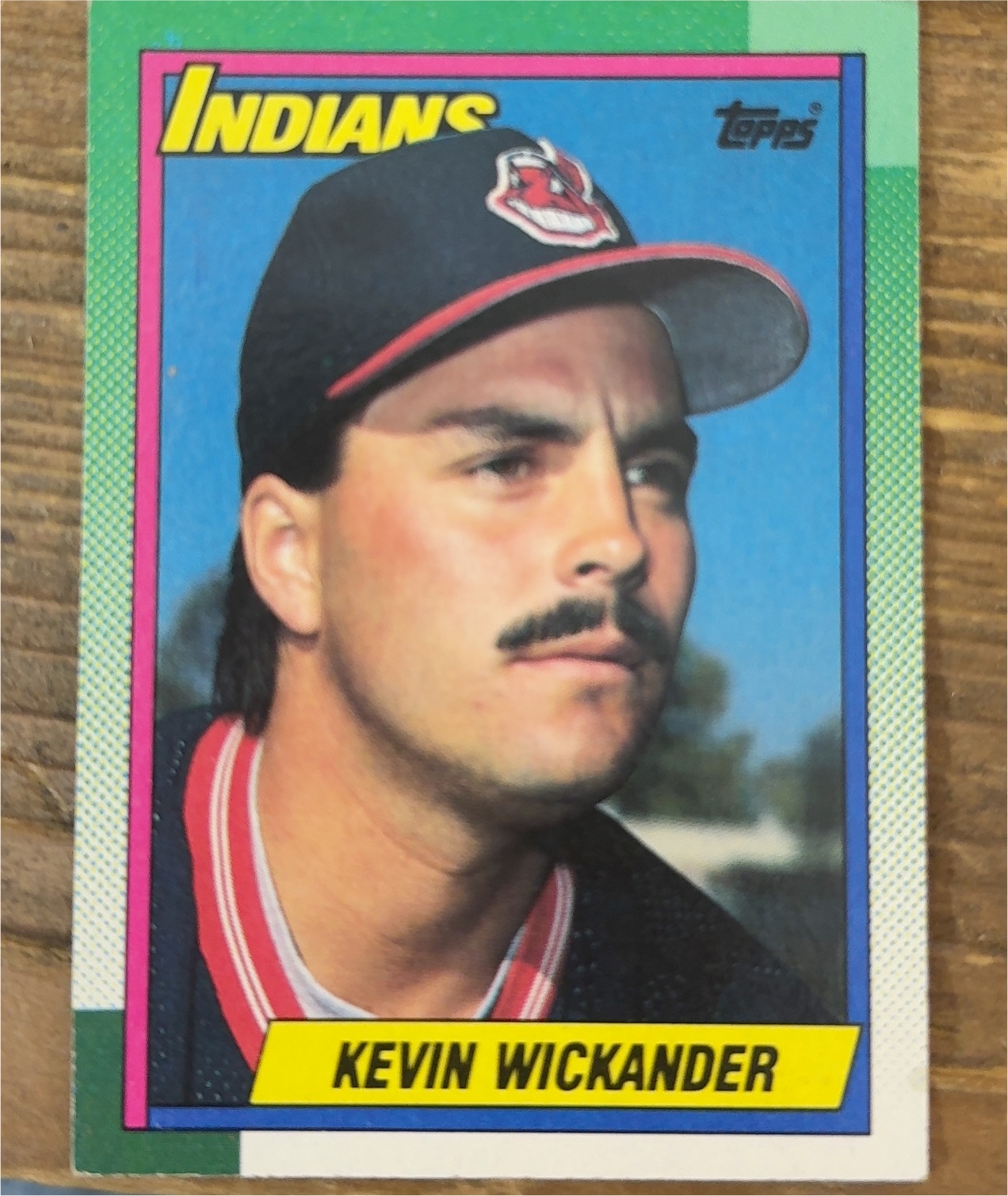 1989 Topps Big Kevin Wickander — front