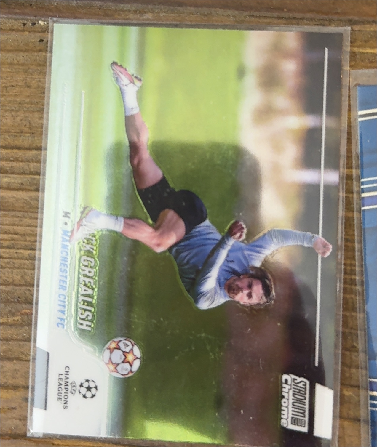 2022 Topps Stadium Club Chrome UEFA Champions League #67 Jack Grealish — front