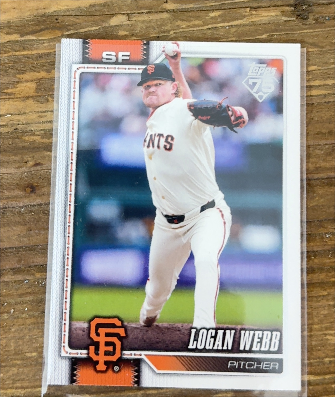 2021 Topps #314 Logan Webb — front