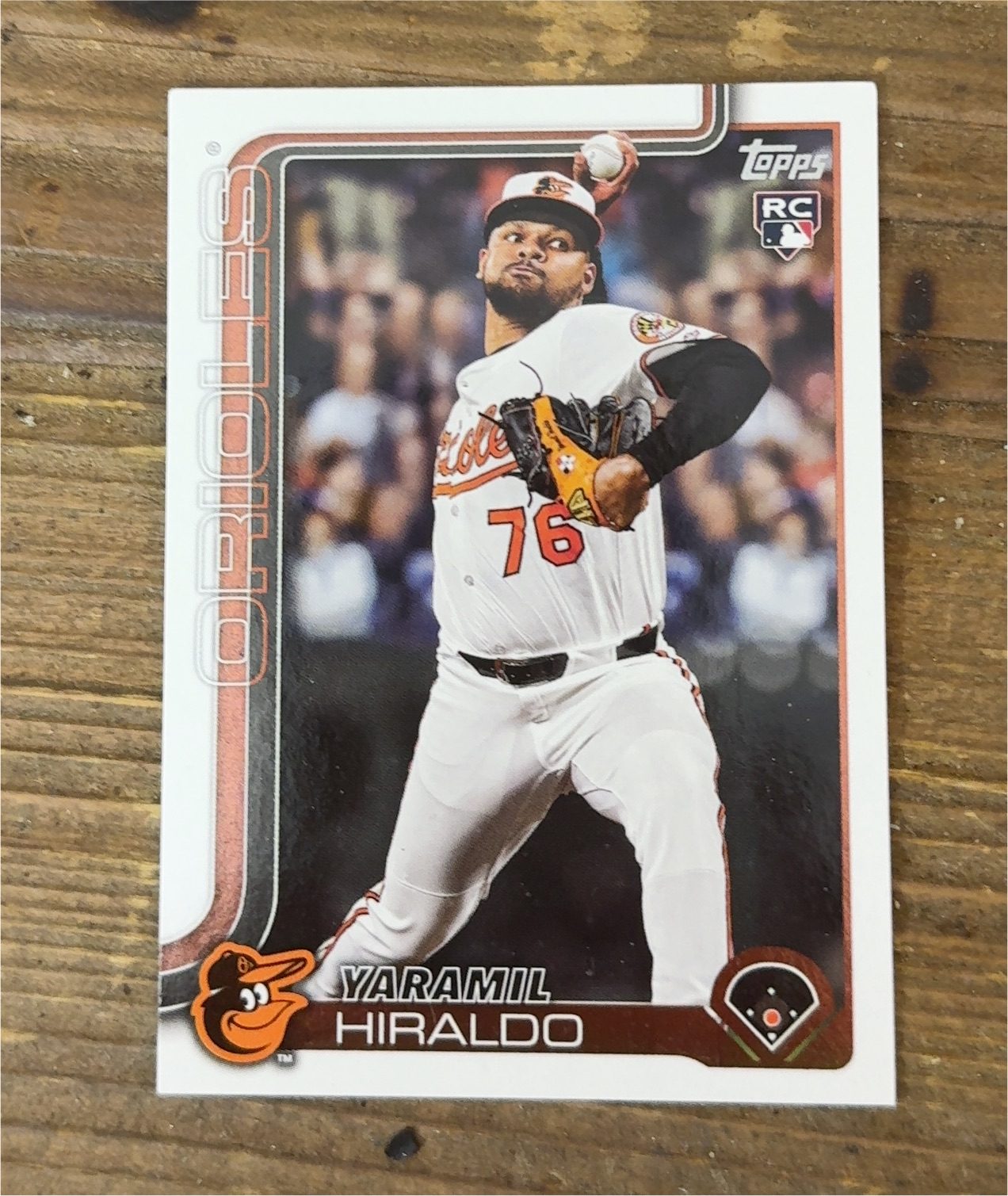 2025 Topps Series 1 Yaramil Hiraldo — front