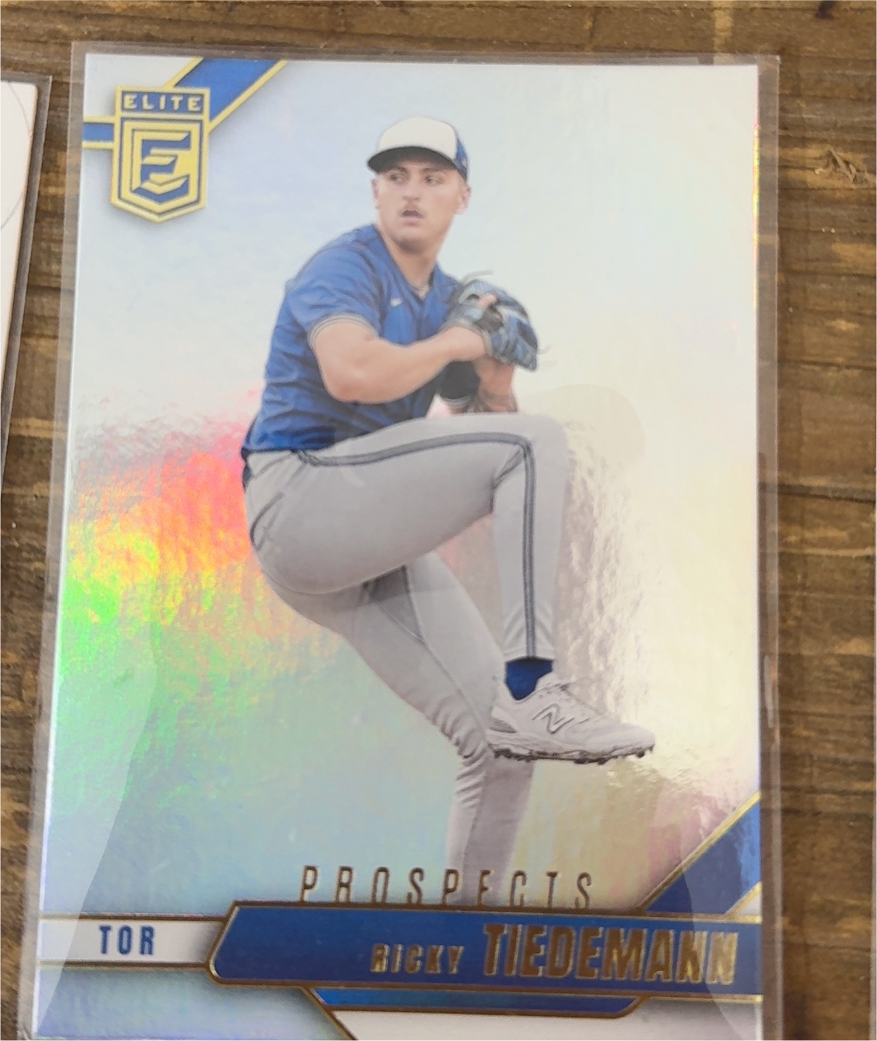 2022 Panini Elite Extra Edition #82 Ricky Tiedemann — front