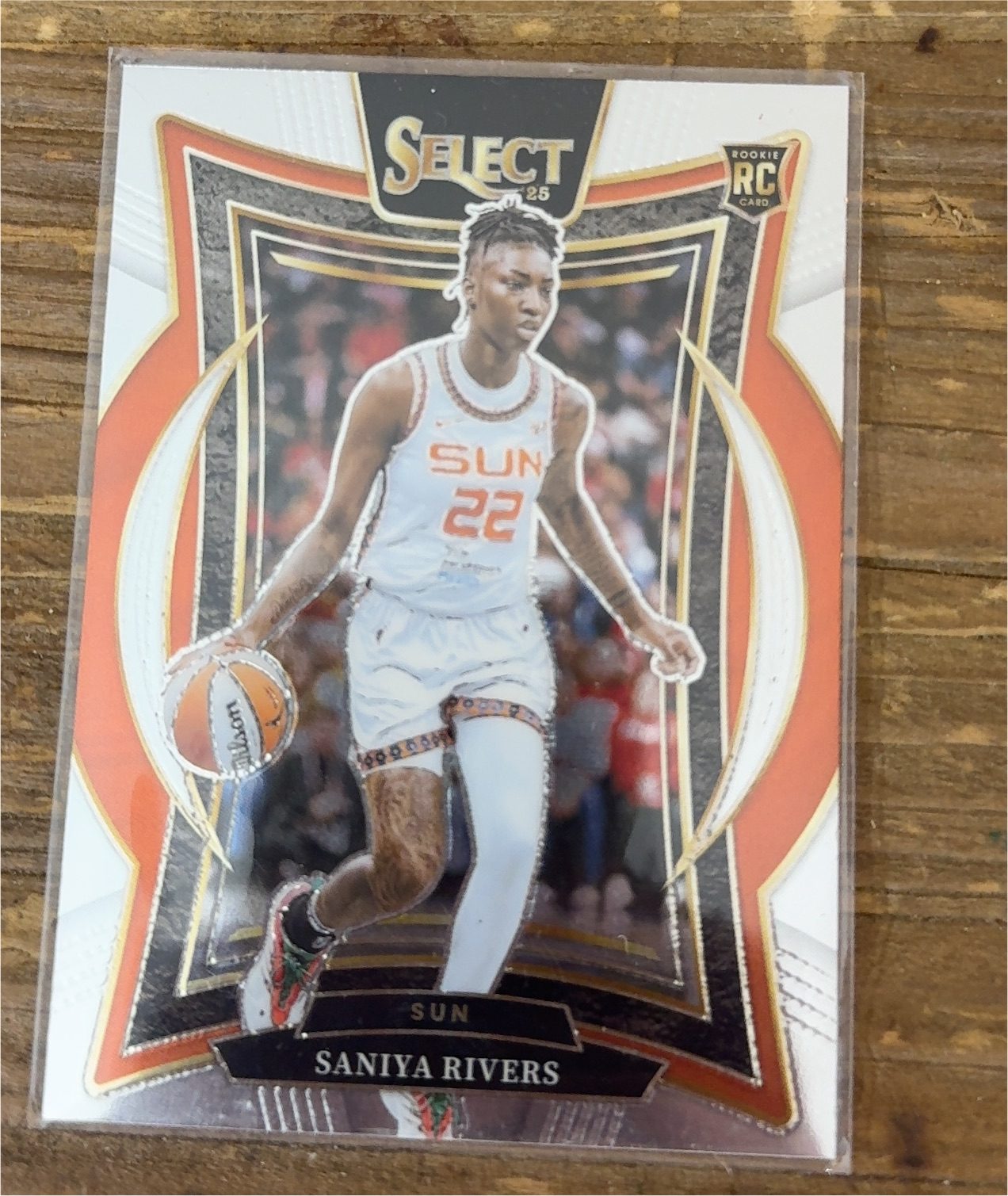 2025 Panini Select Saniya Rivers — front