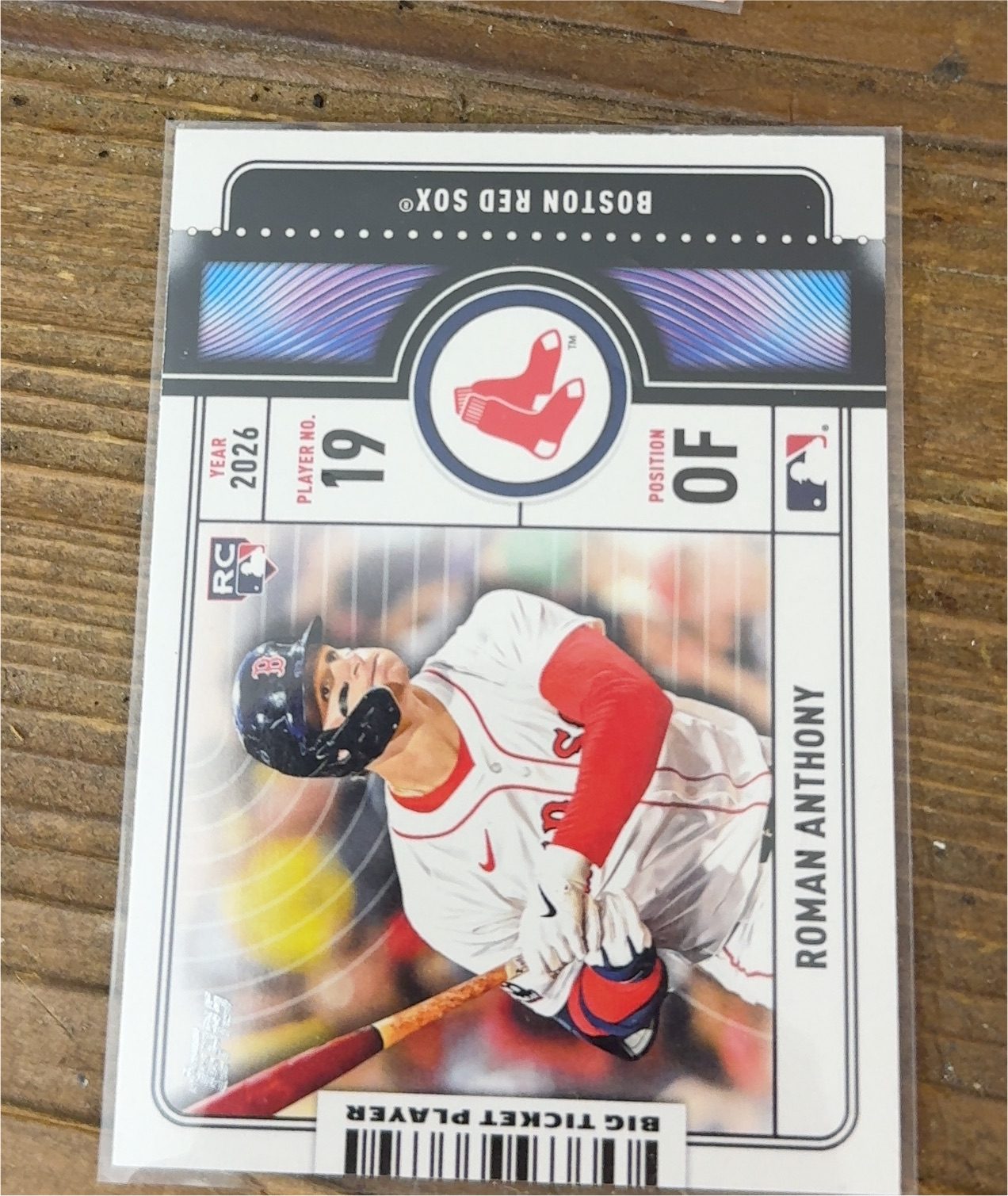 2026 Topps Big League Big Ticket Player Roman Anthony — front