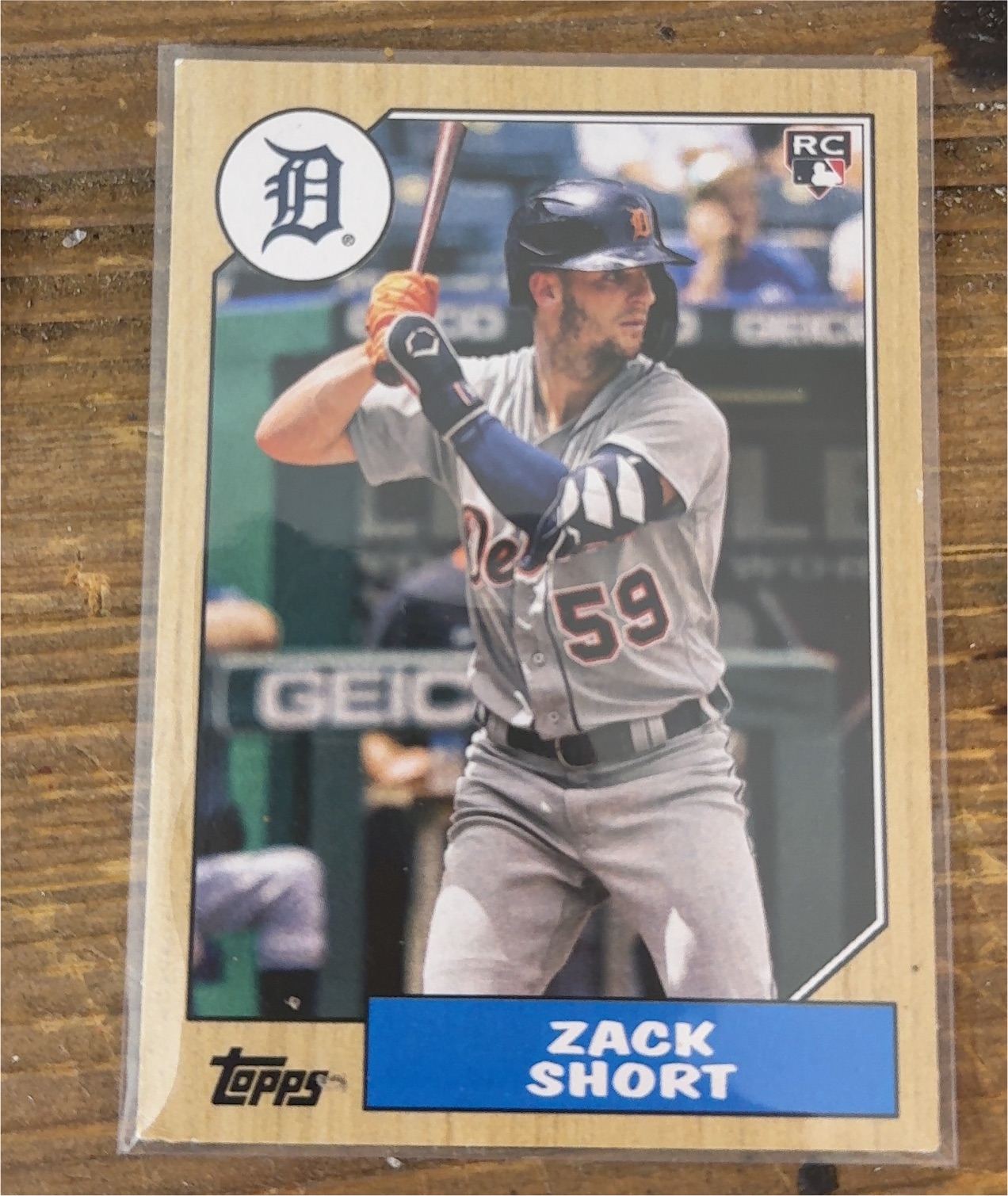 2021 Topps Heritage High Number #656 Zack Short — front