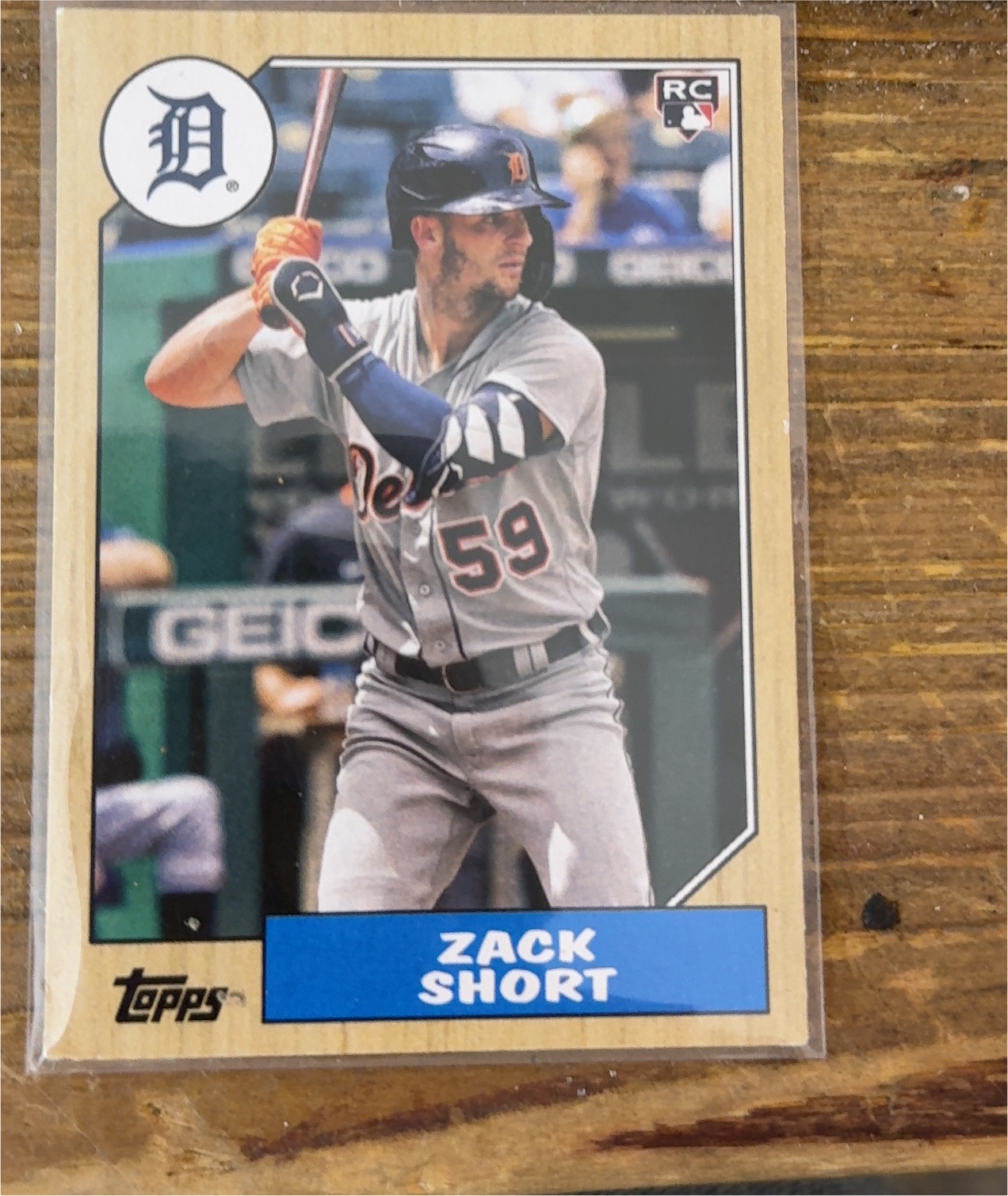 2021 Topps Heritage High Number #711 Zack Short — front