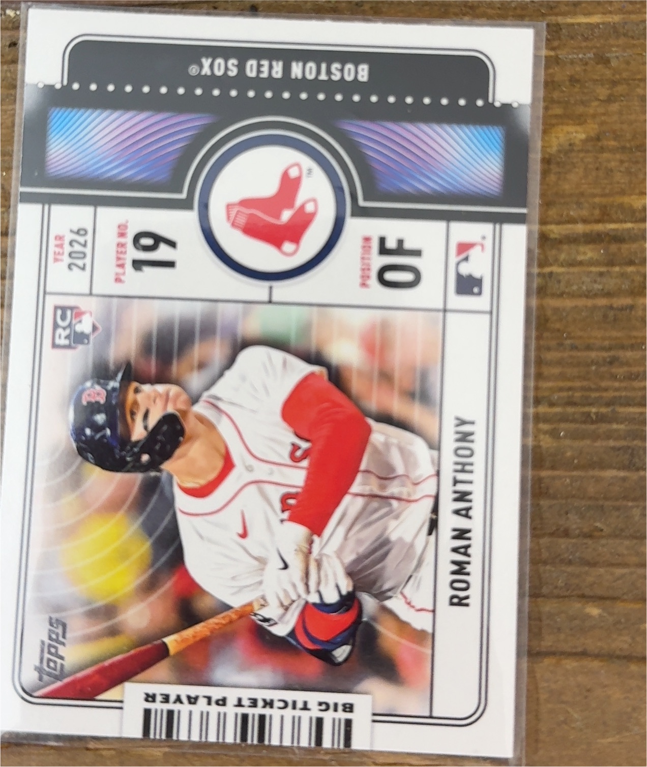 2026 Topps Big Ticket #19 Roman Anthony — front