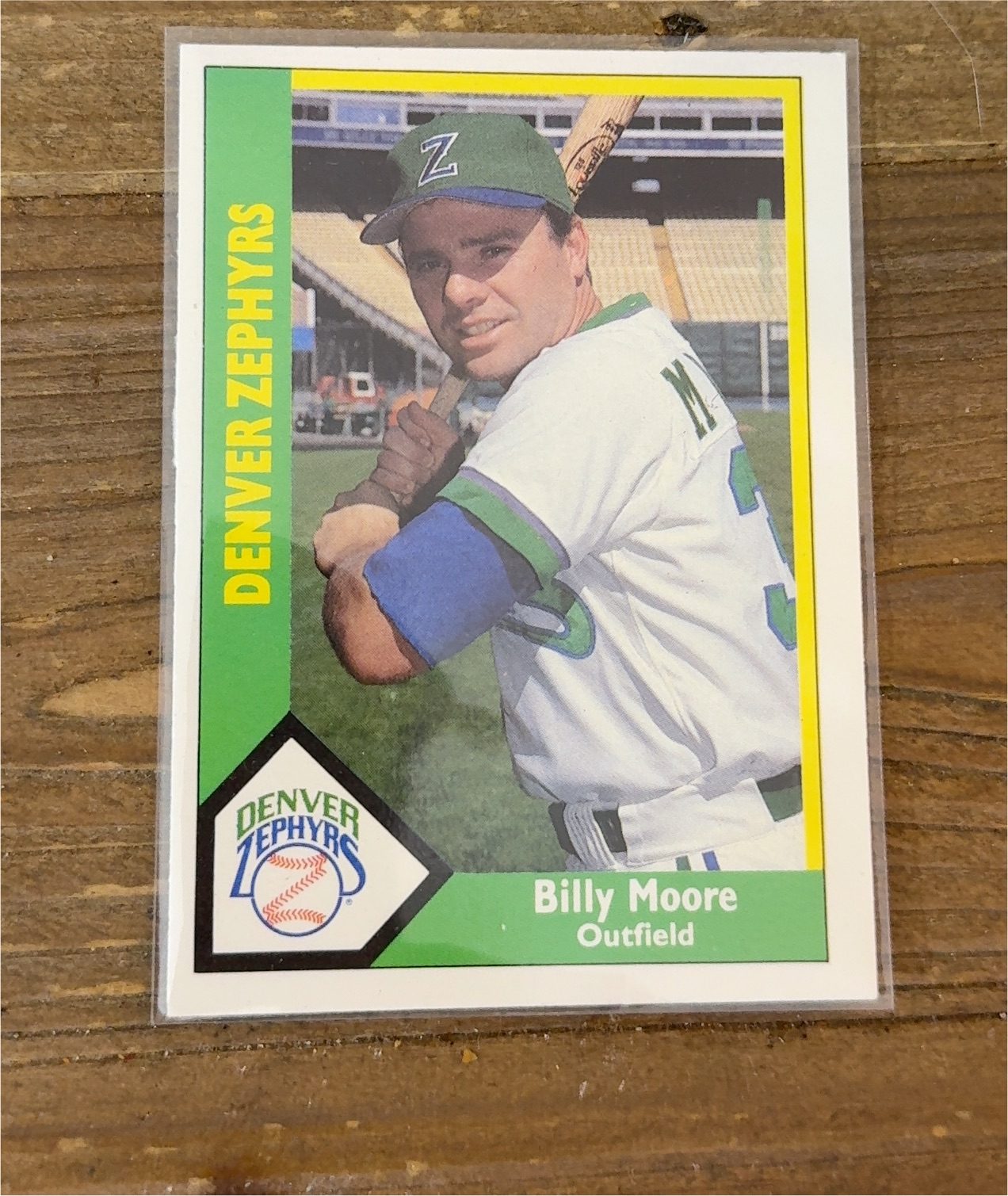 1993 Denver Zephyrs Billy Moore — front