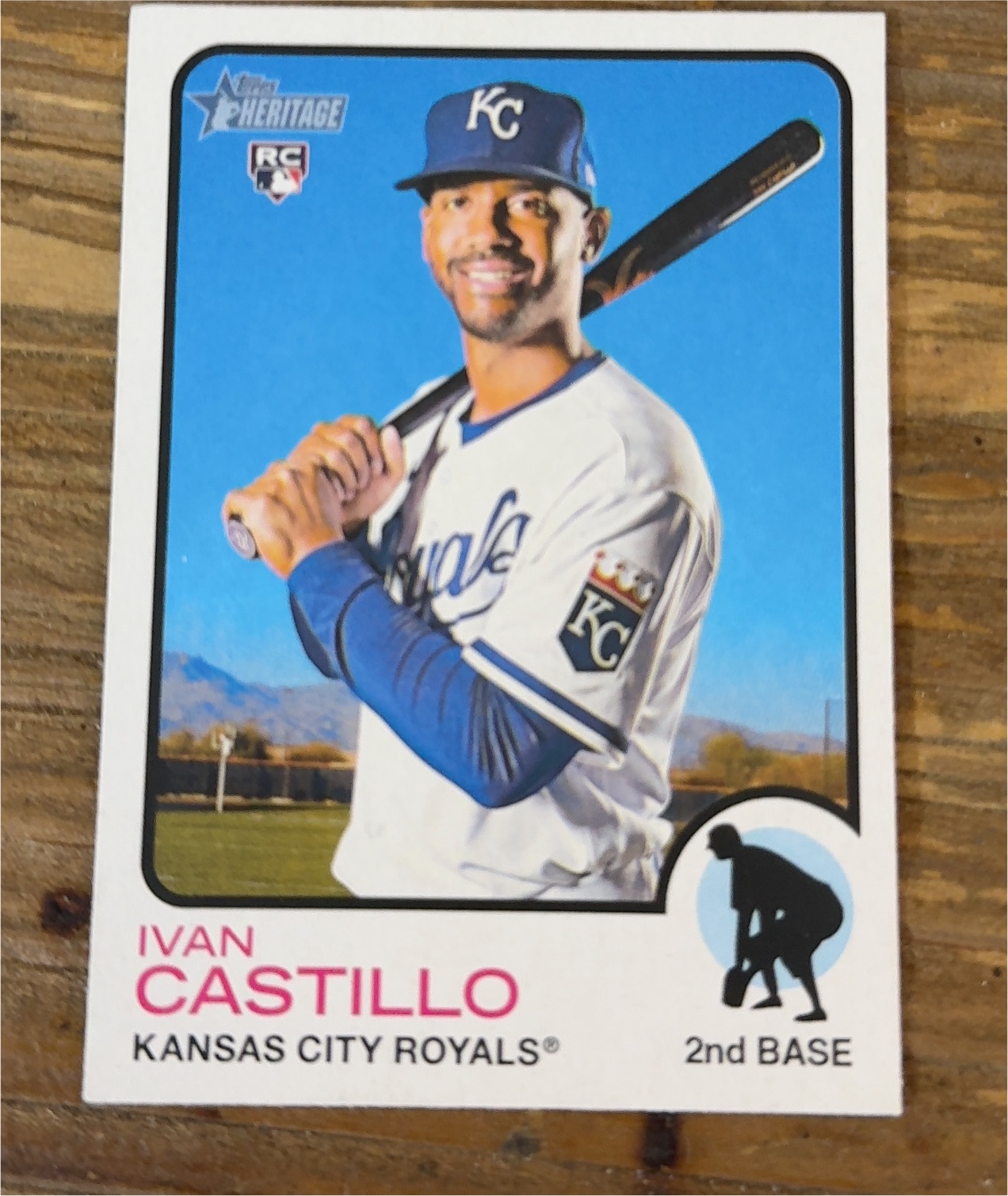 2015 Topps Heritage Minor League Ivan Castillo — front