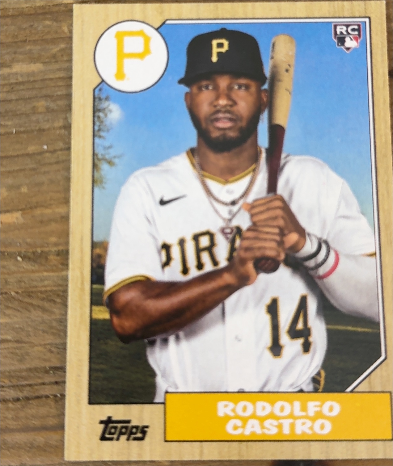 2022 Topps Heritage #613 Rodolfo Castro — front