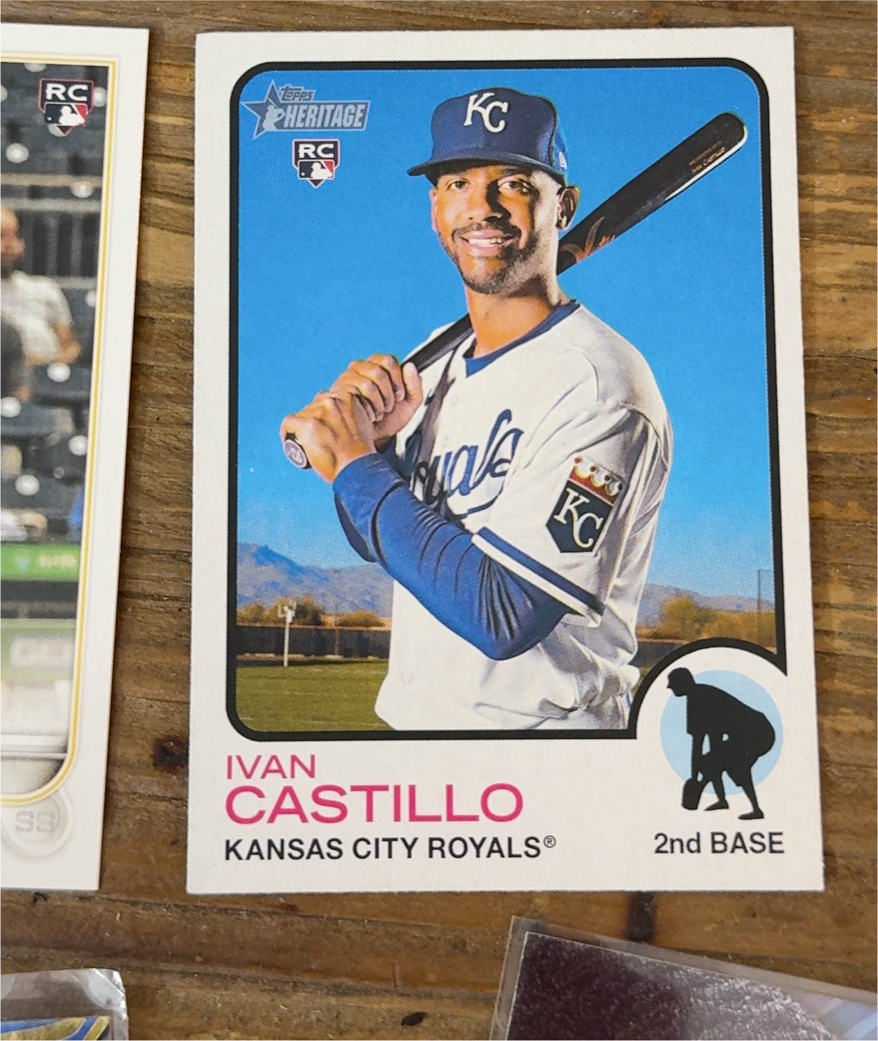 2022 Topps Heritage #602 Ivan Castillo — front