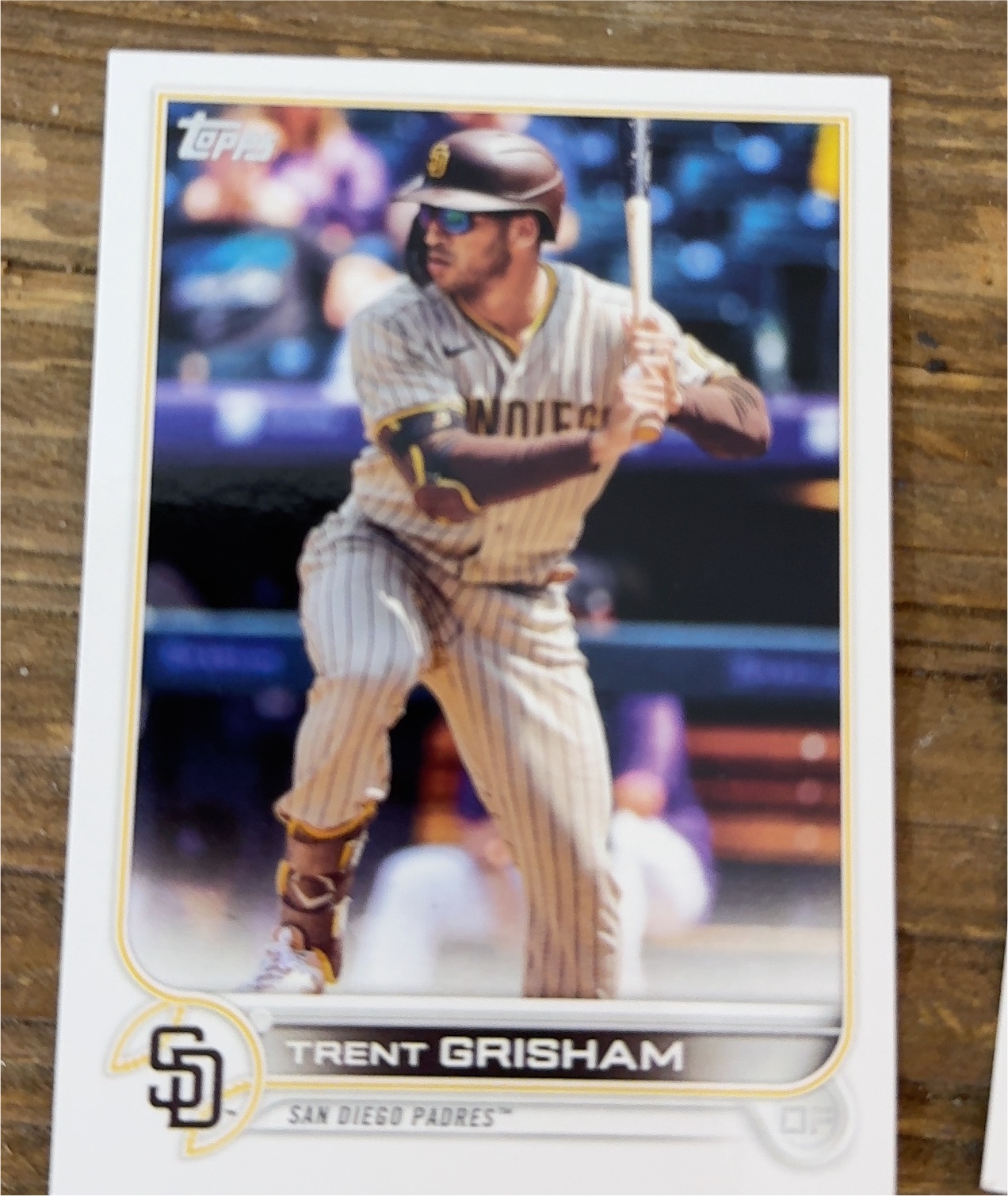 2021 Topps #256 Trent Grisham — front
