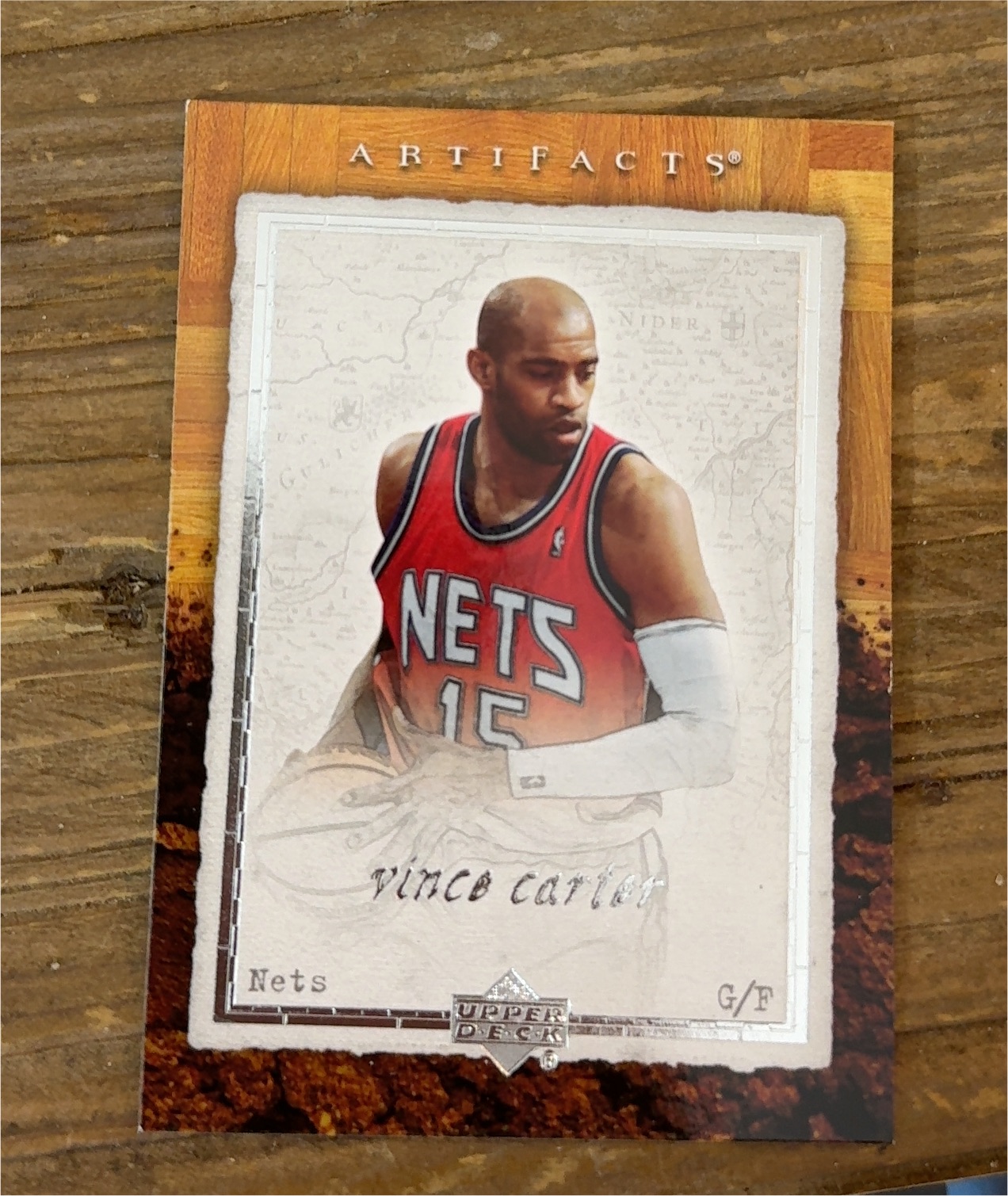 2000 Upper Deck Artifacts #45 Vince Carter — front