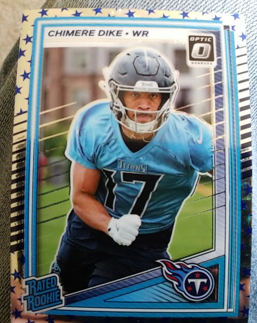 2025 Donruss Optic #239 Chimere Dike — front