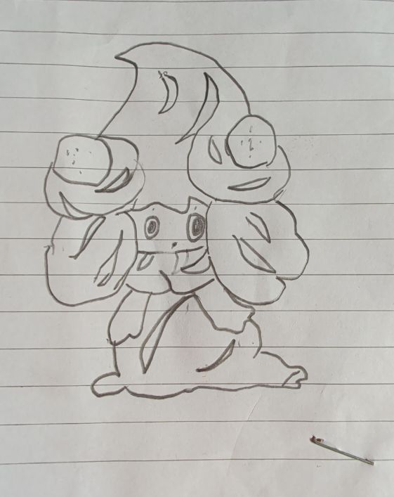Original cartoon drawing — front