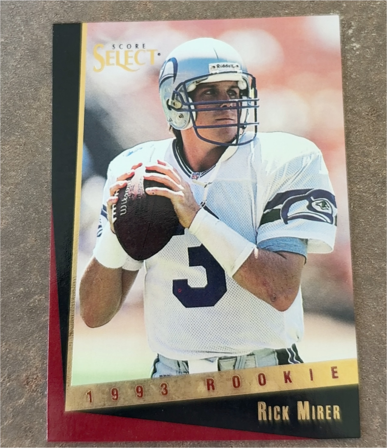 1993 Score Select Rick Mirer — front