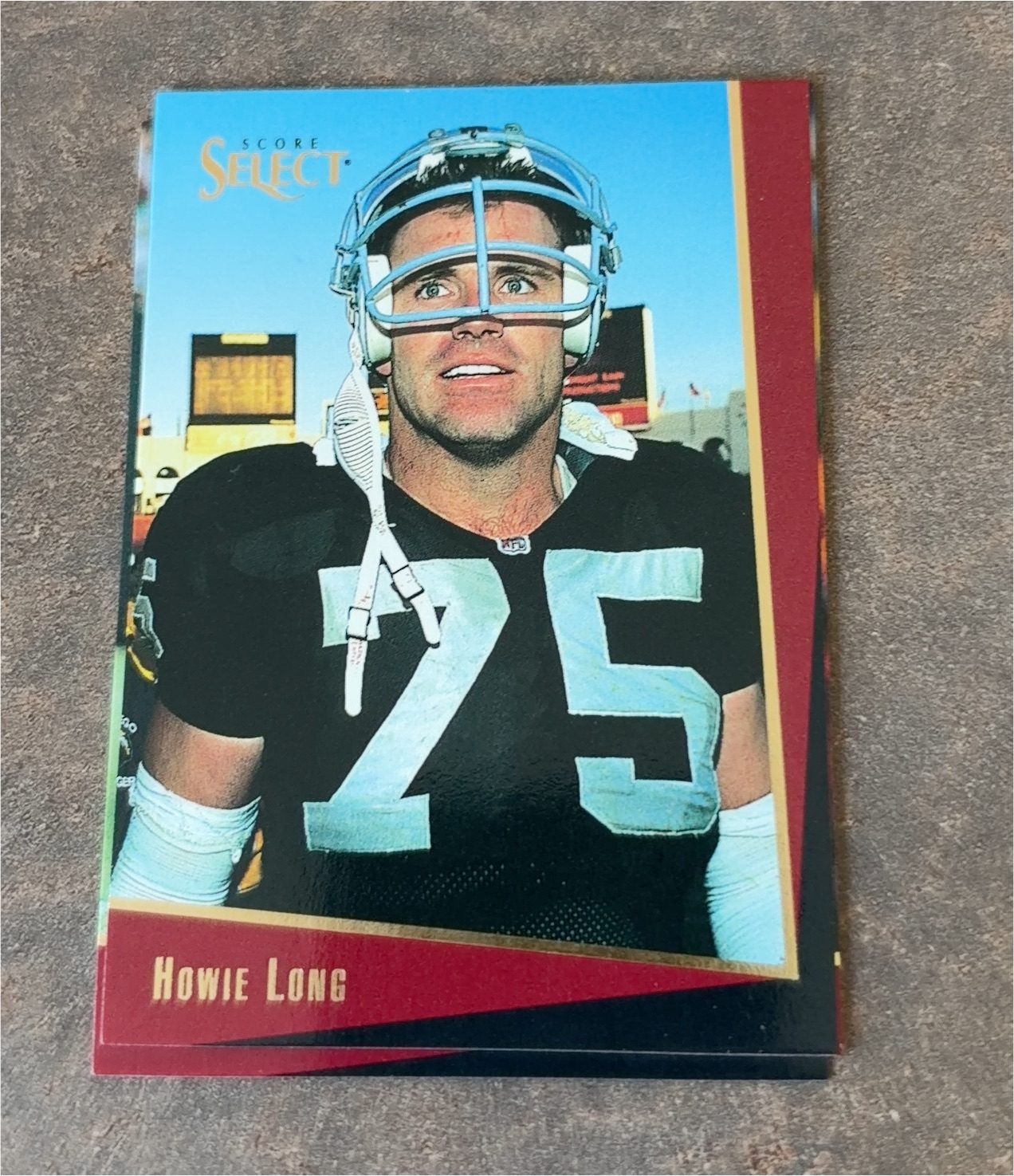1990 Score Select #25 Howie Long — front