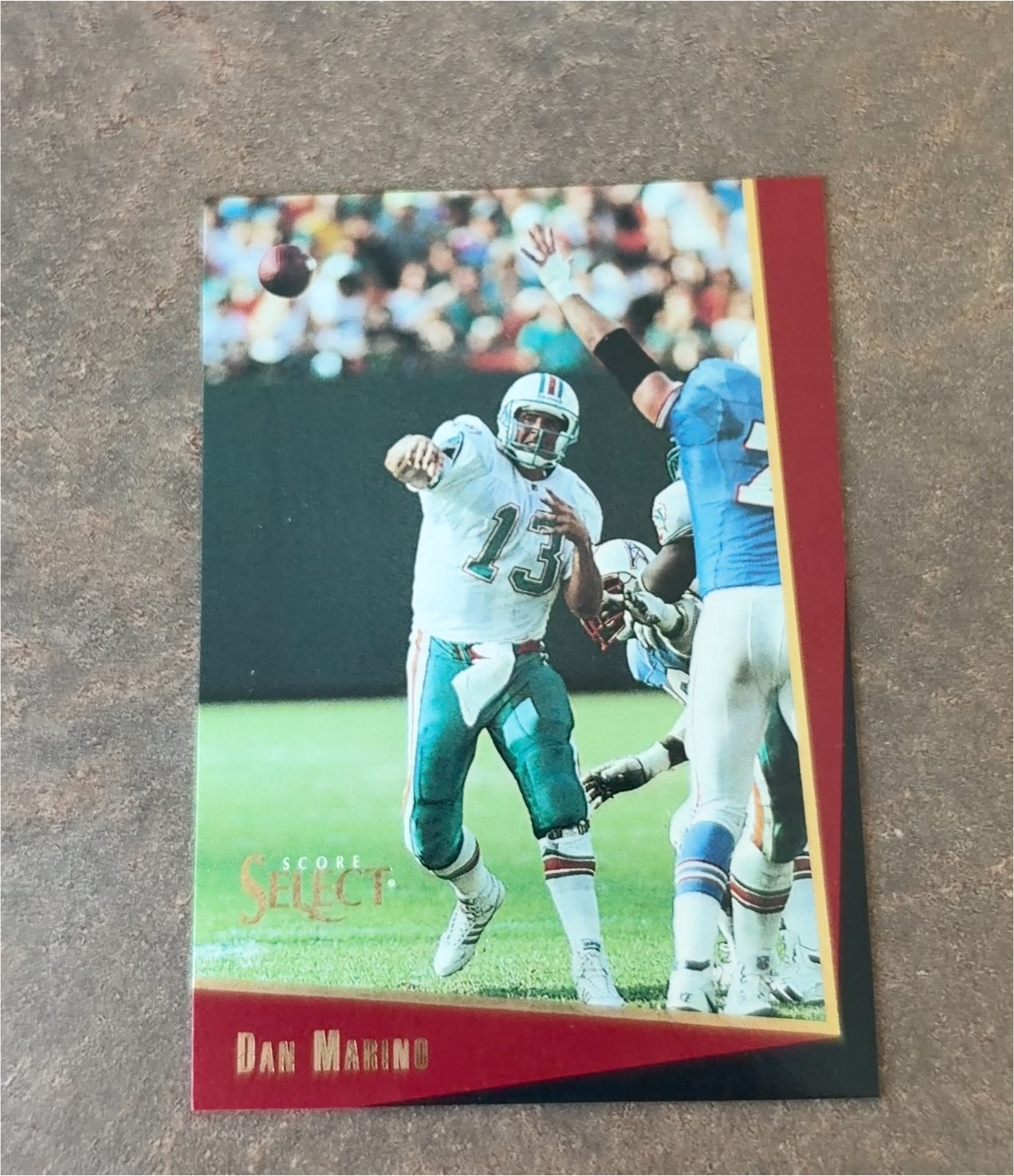 1993 Score Select #1 Dan Marino — front
