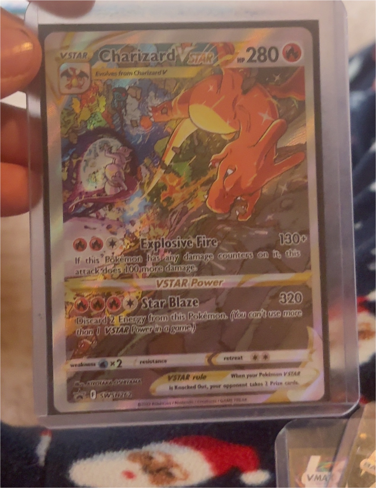 2023 Pokémon Crown Zenith Galarian Gallery #GG04 Charizard VSTAR — front