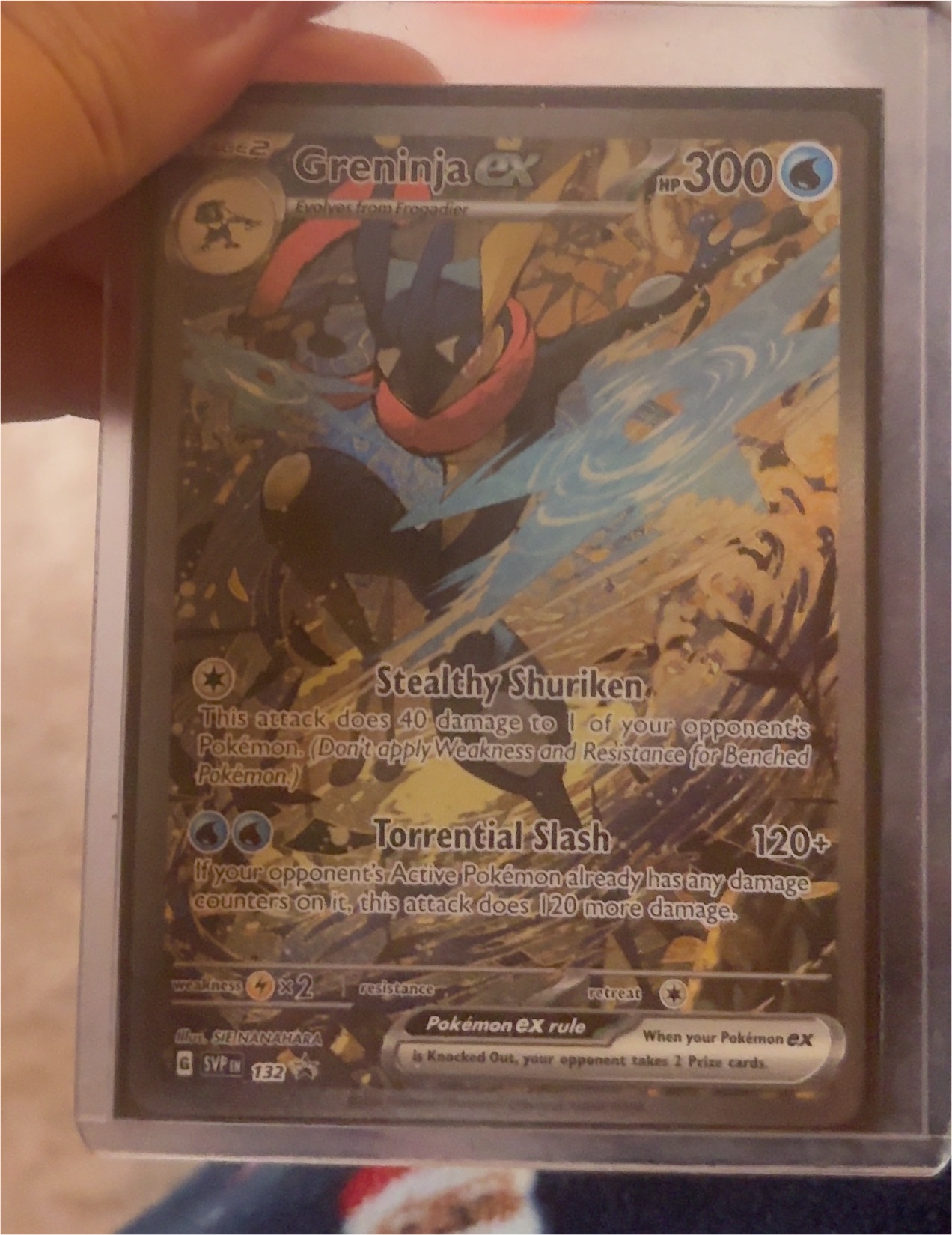 2024 Pokémon SVP 132 Greninja ex — front