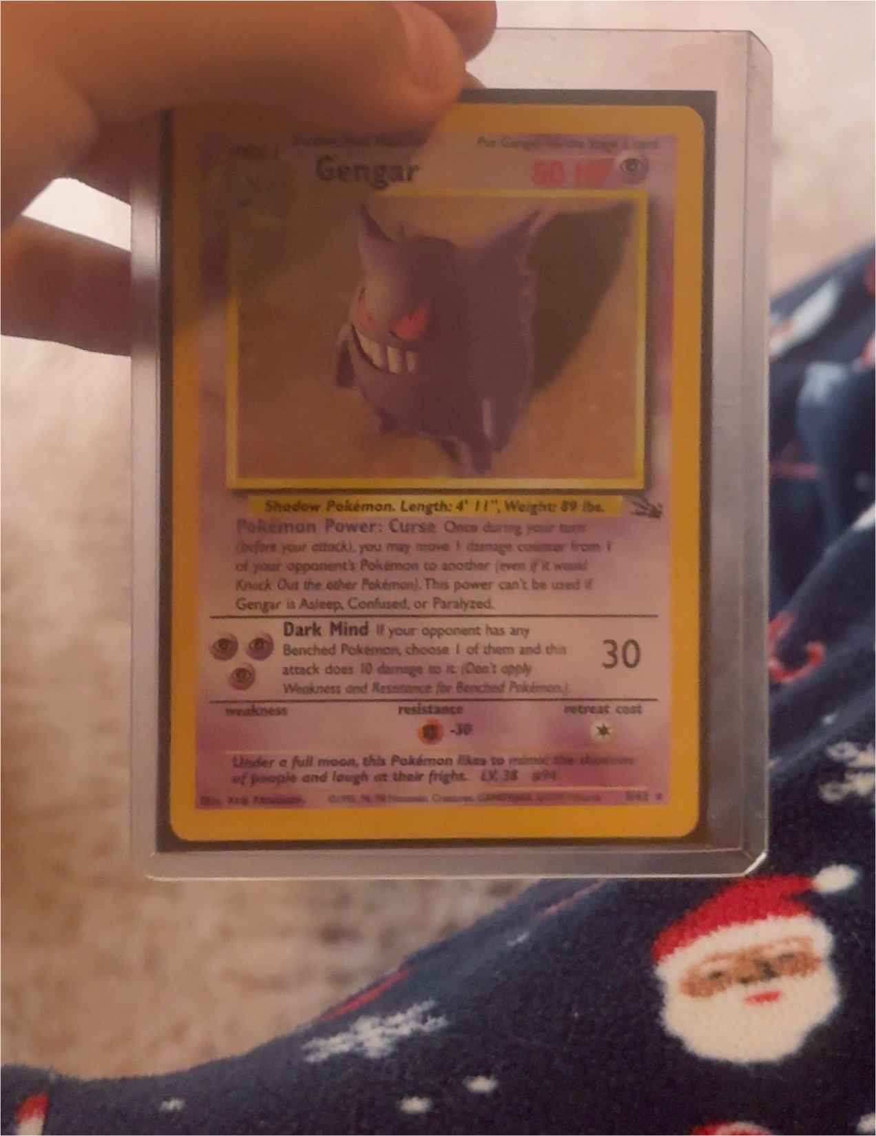 1999 Pokémon #5 Gengar — front